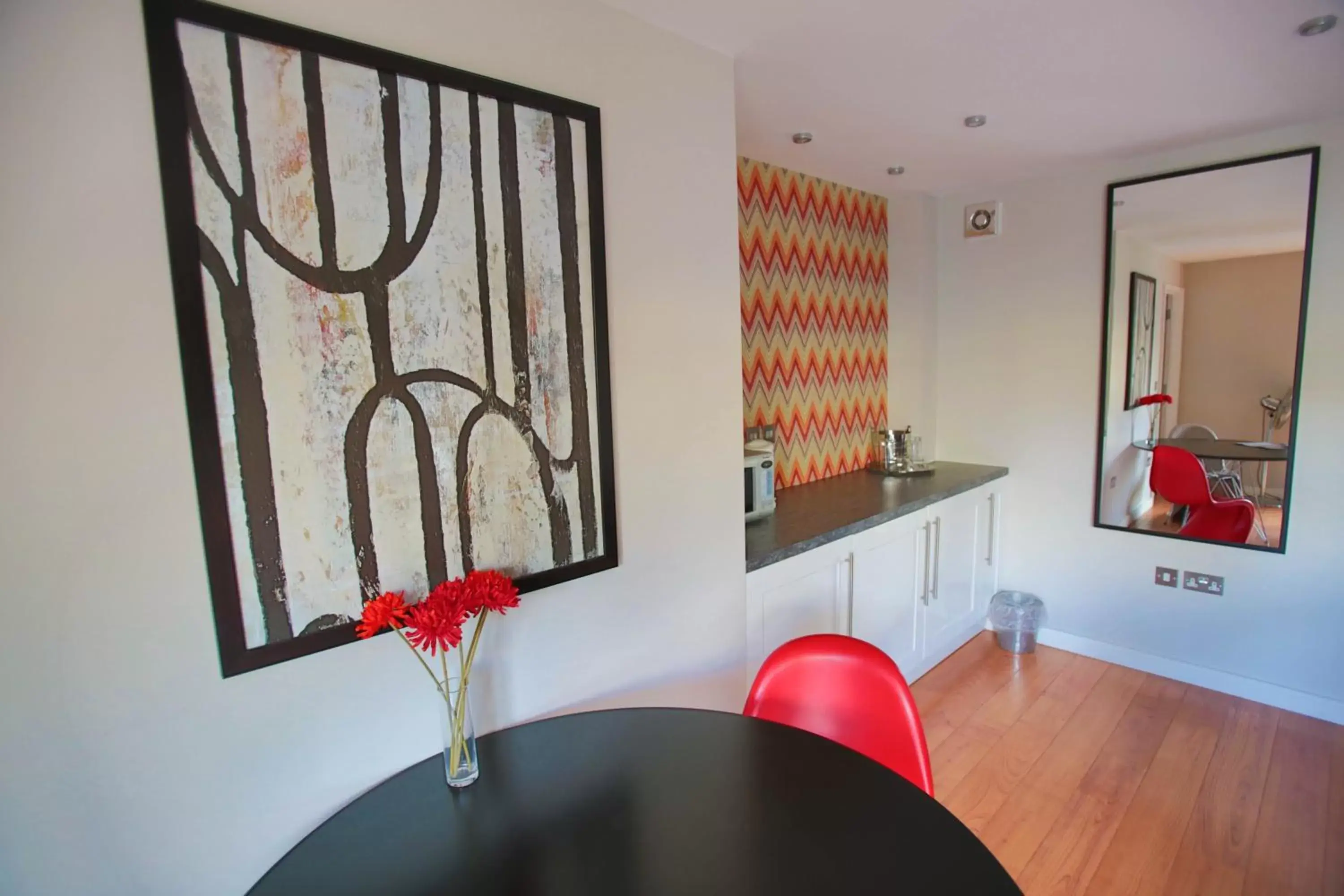 Decorative detail, Dining Area in Best Western Plus Oaklands Hotel