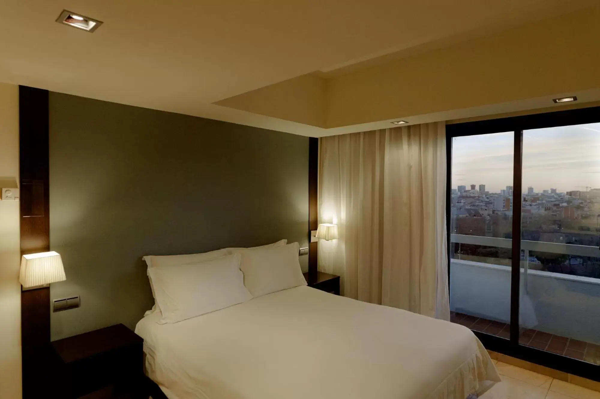 Bed in Expo Hotel Barcelona