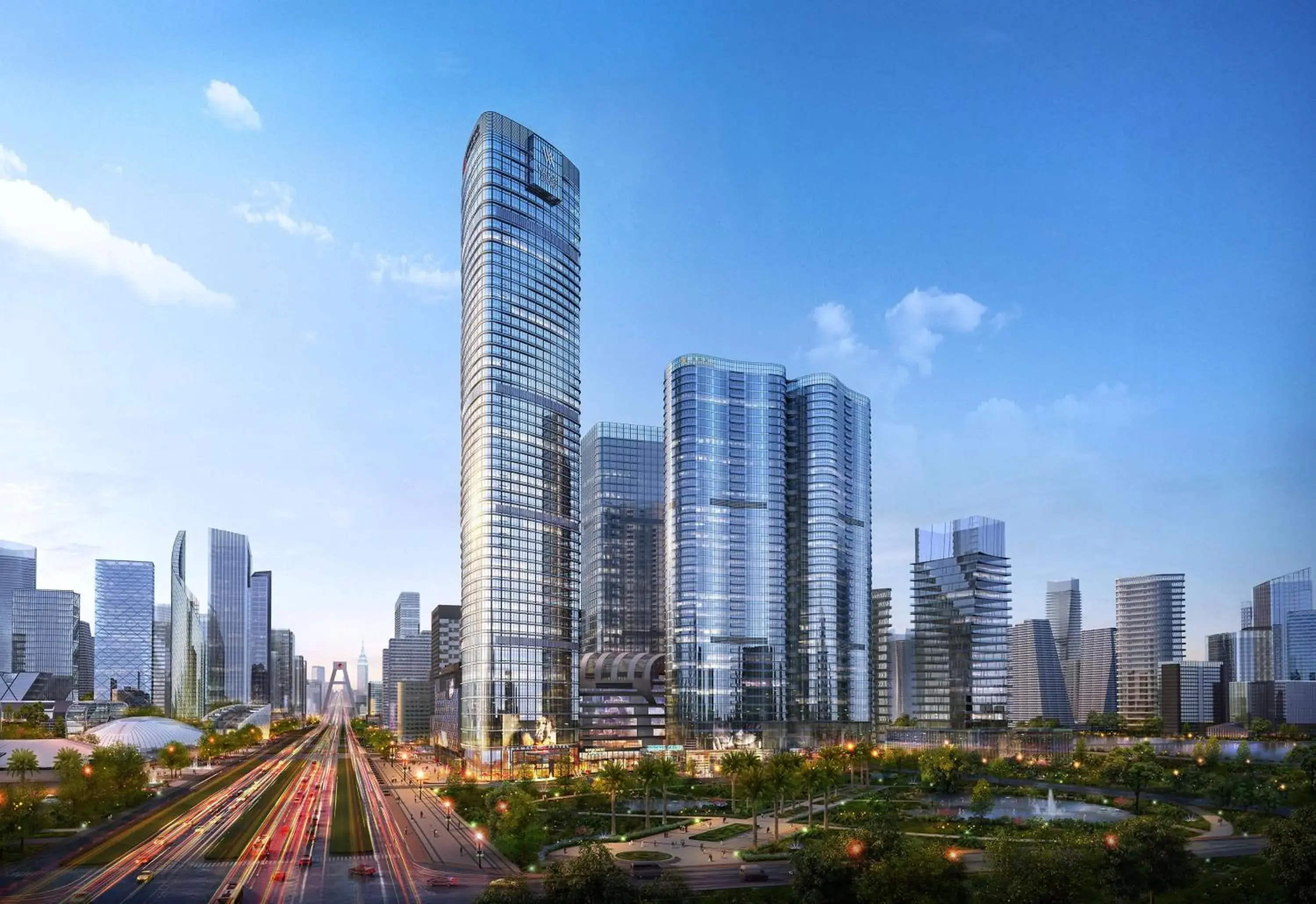 Property building in Waldorf Astoria Chengdu