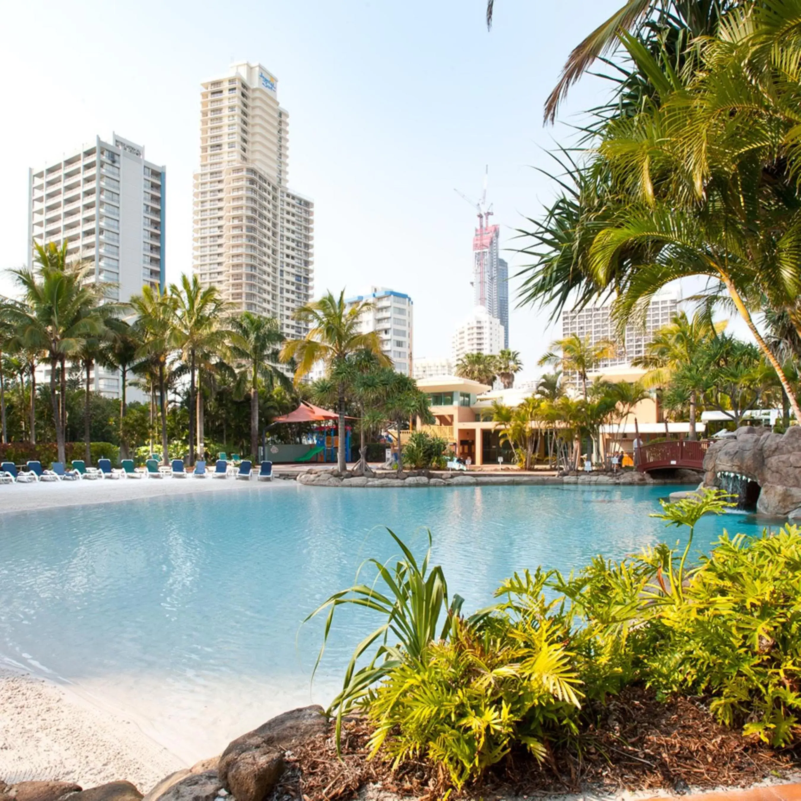 Swimming Pool in Mantra Crown Towers