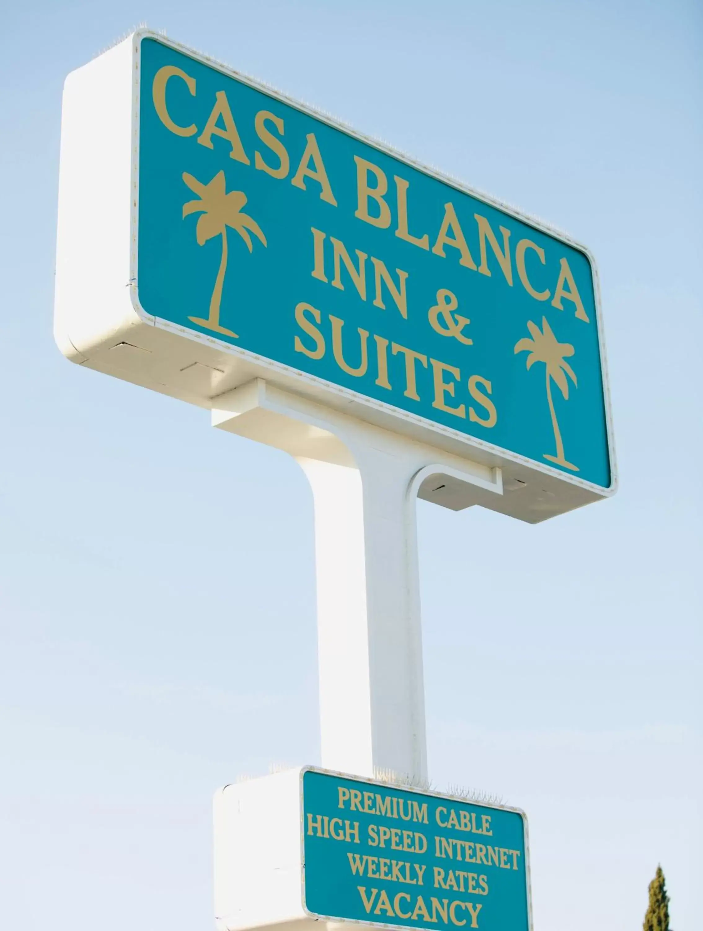 Property Logo/Sign in Casa Blanca Inn & Suites Whittier