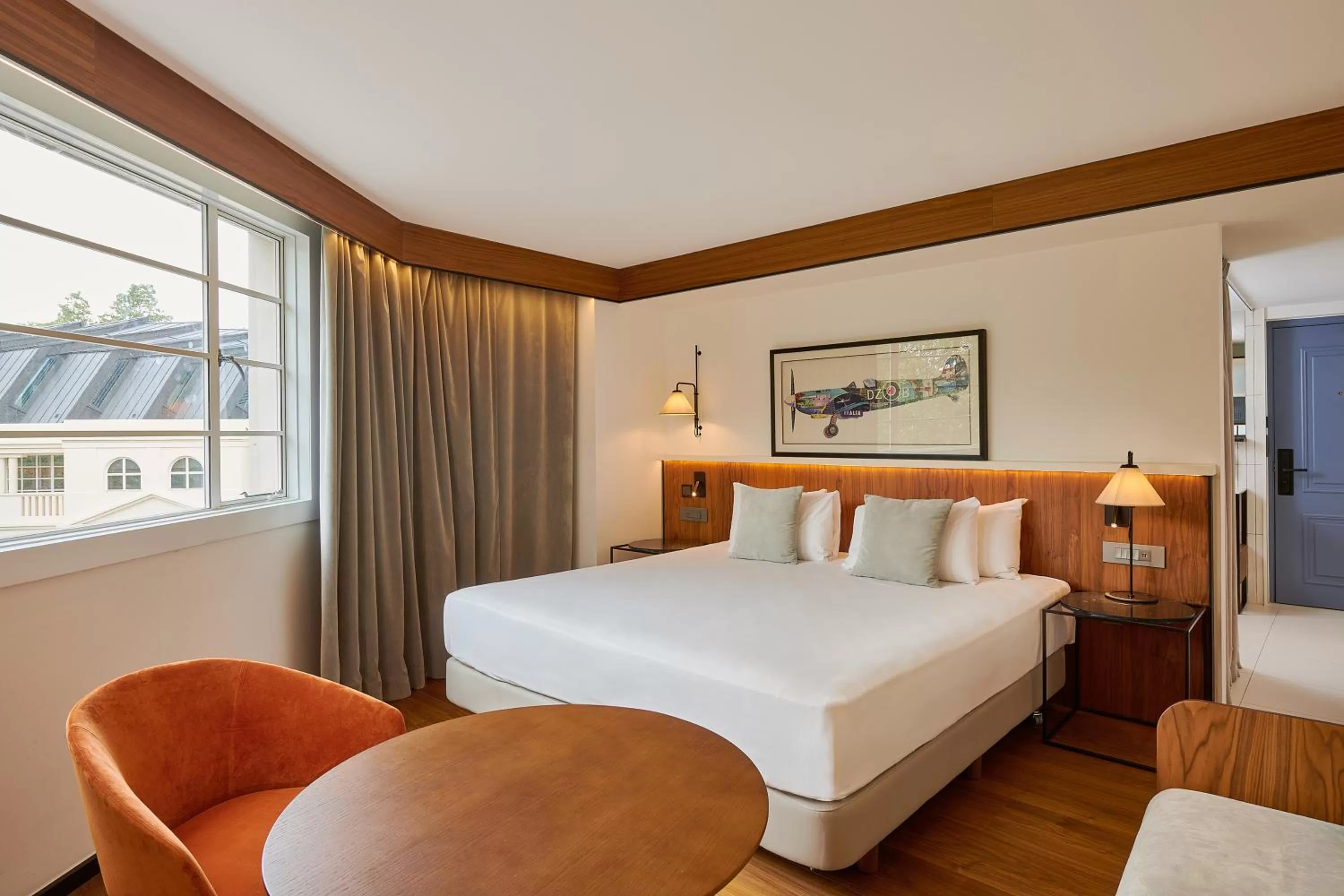 Bed in Melia White House Hotel