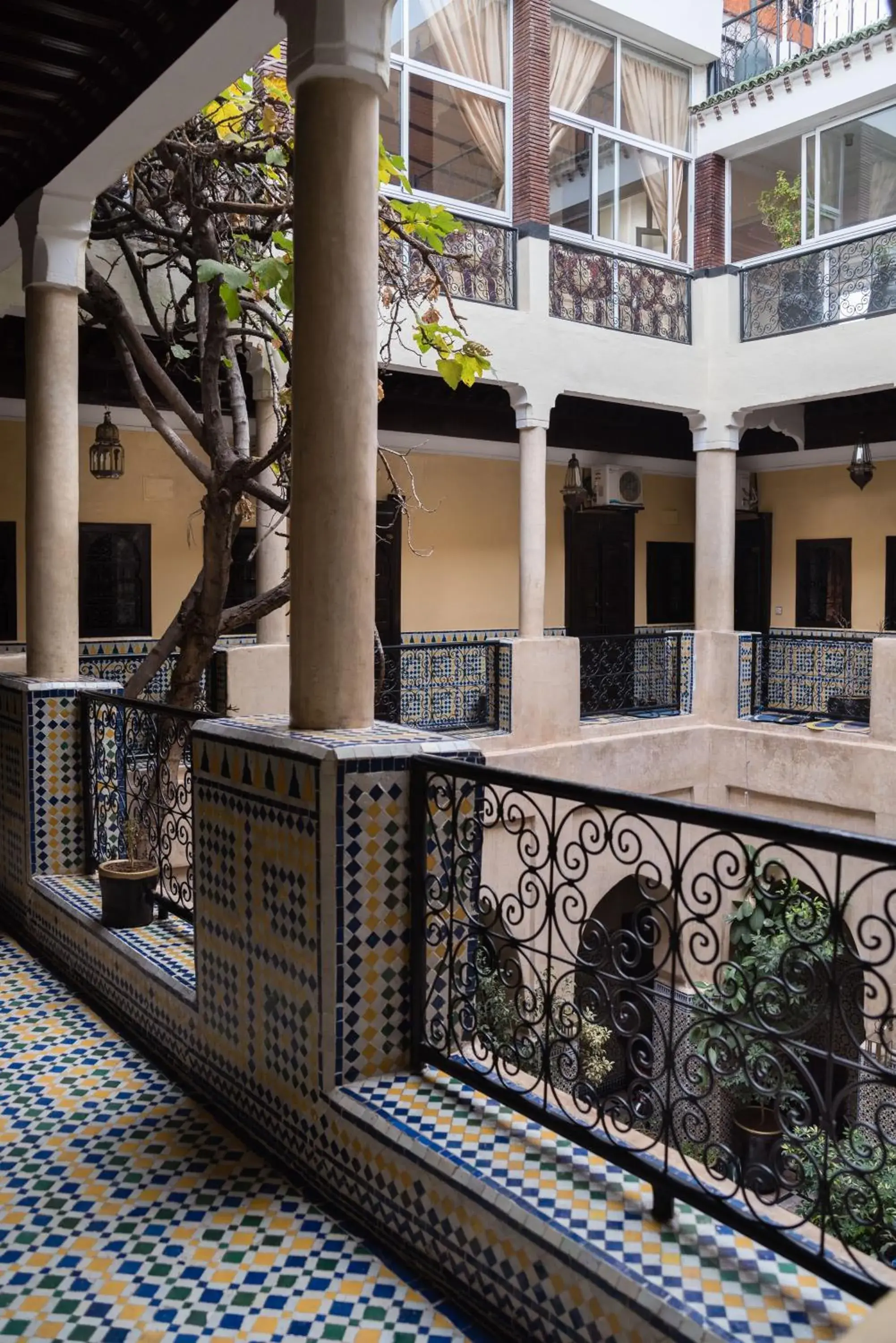 Balcony/Terrace in Riad Omar