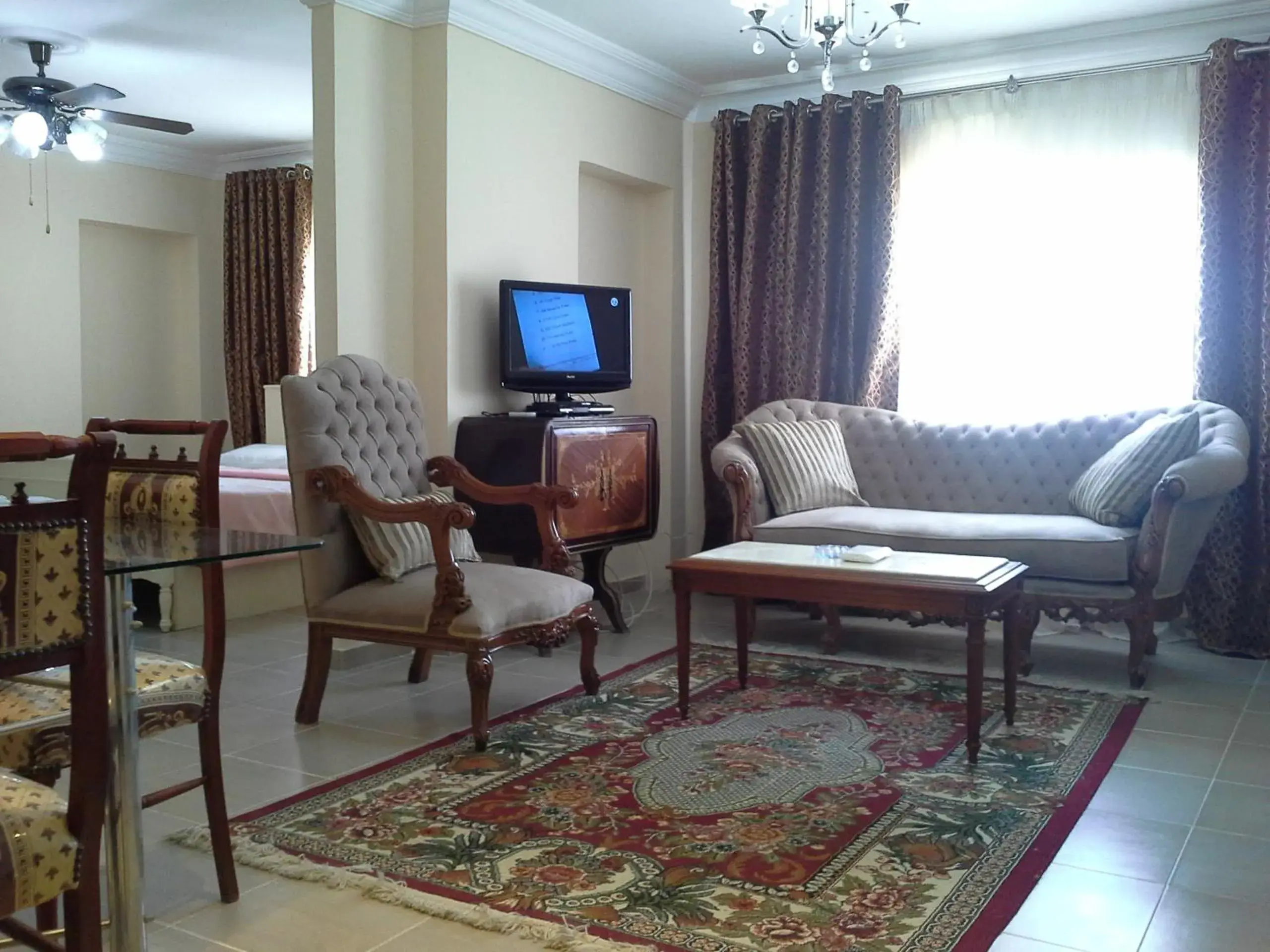 Seating Area in Alexander The Great Hotel