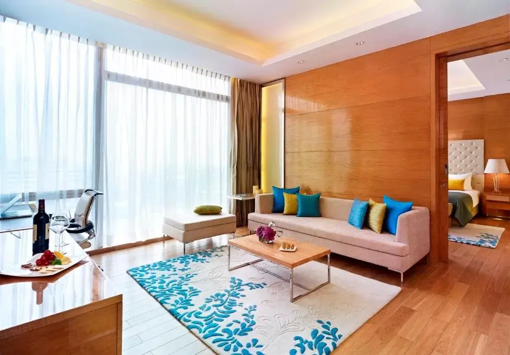 Living room, Seating Area in Taj City Centre Gurugram