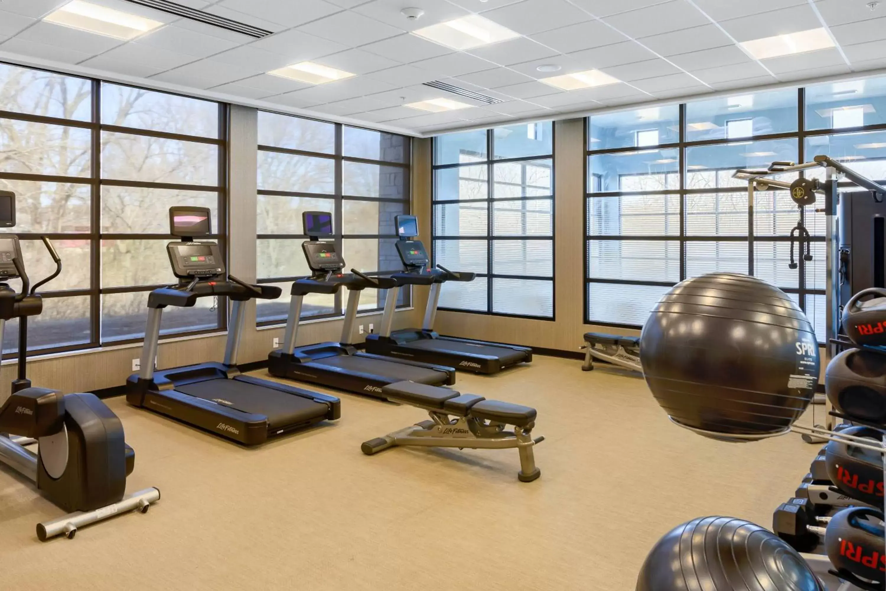 Fitness centre/facilities, Fitness Center/Facilities in SpringHill Suites by Marriott Topeka Southwest