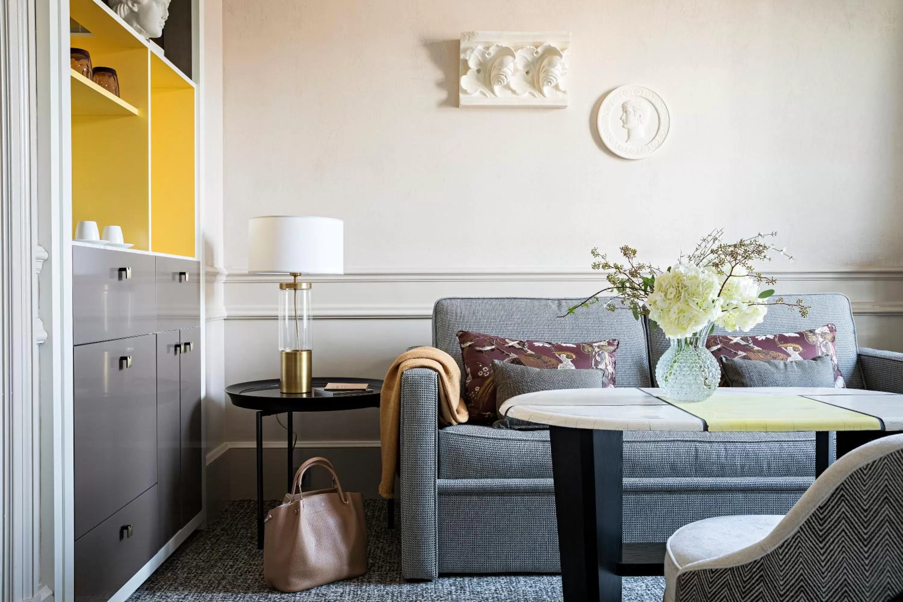Living room in Sofitel Le Scribe Paris Opera