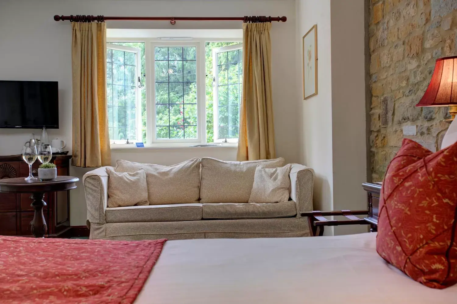 Decorative detail, Seating Area in The Grange at Oborne