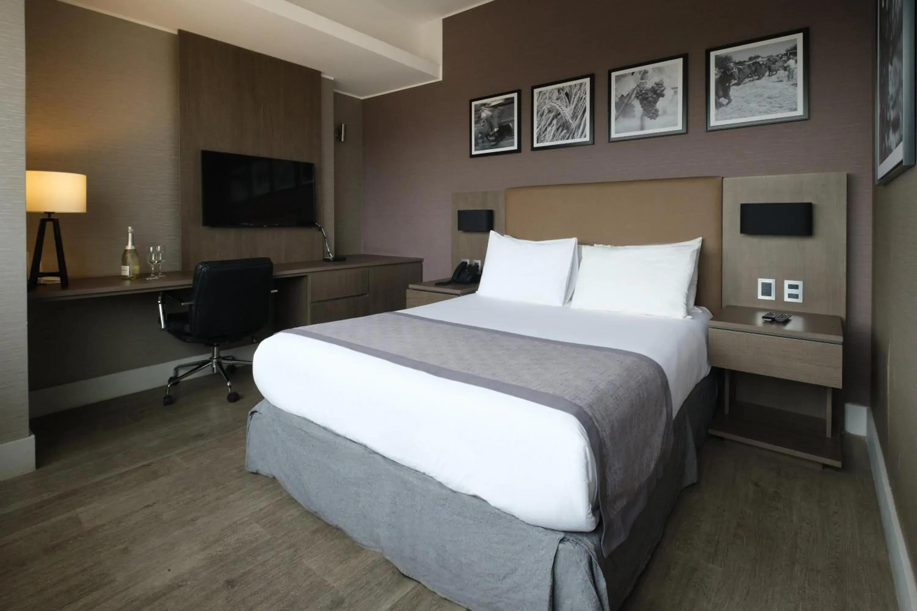 Bed in Hotel Terrado Rancagua