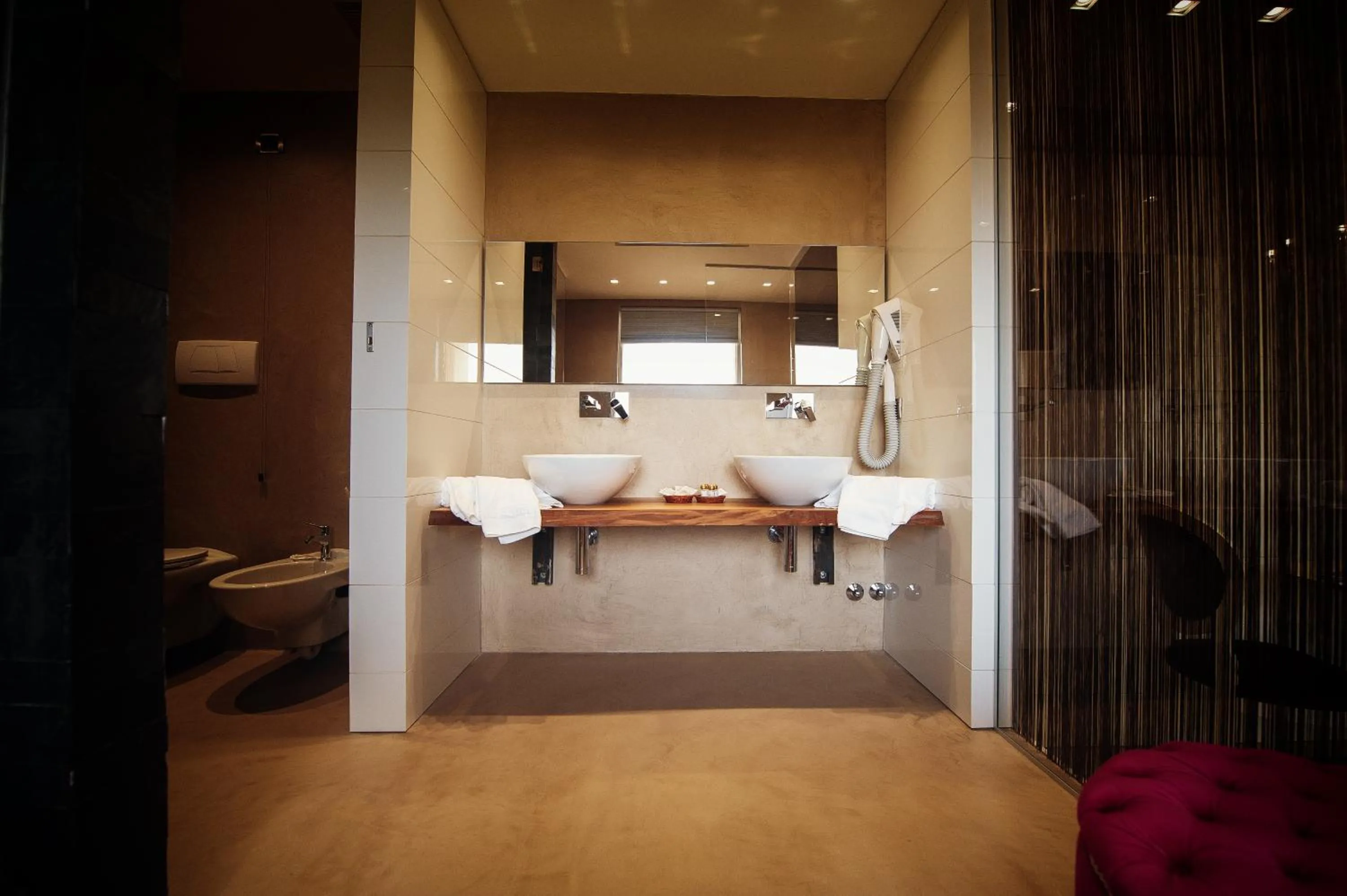 Bed in Gran Paradiso Hotel Spa