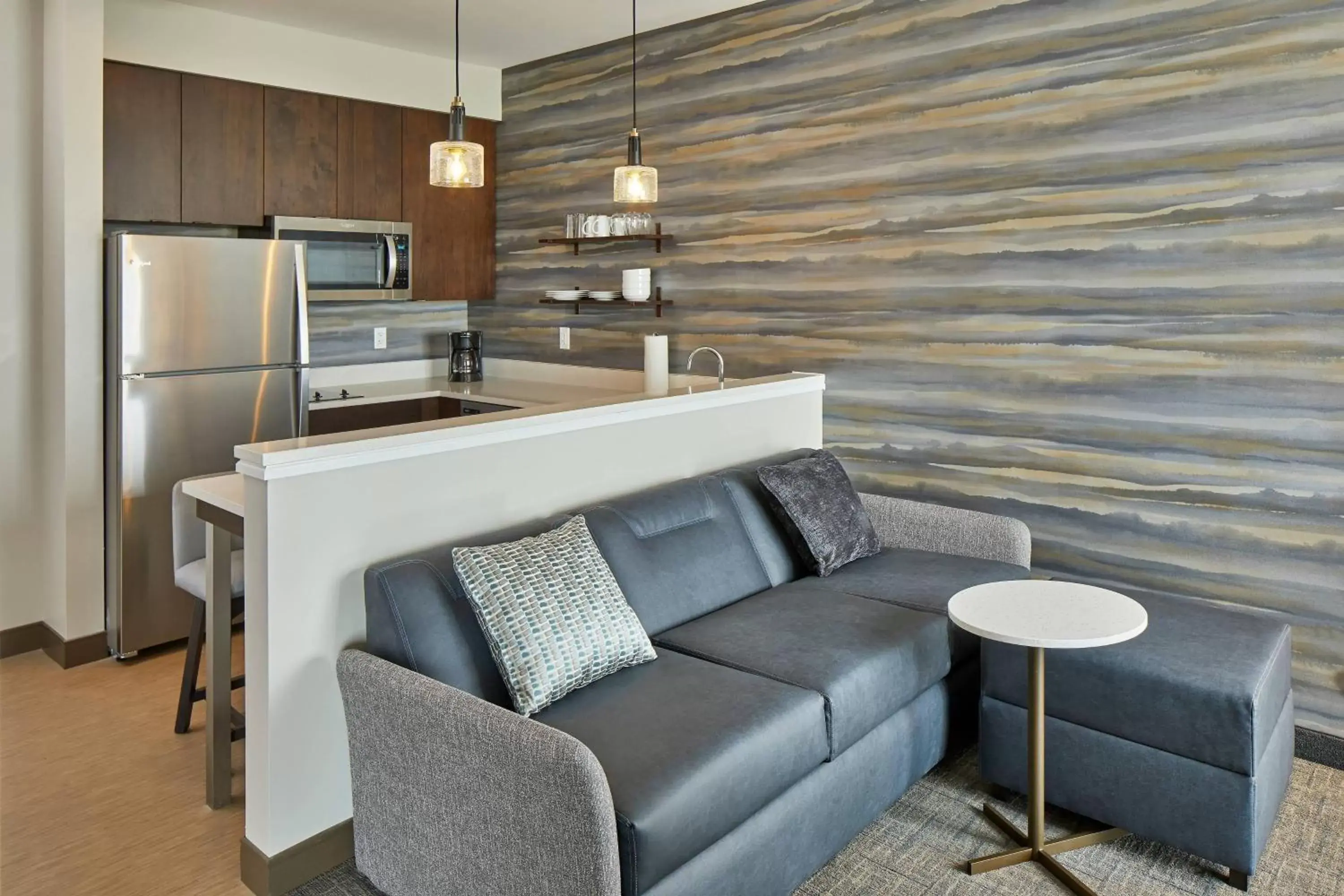 Living room, Seating Area in Residence Inn by Marriott Albany Airport