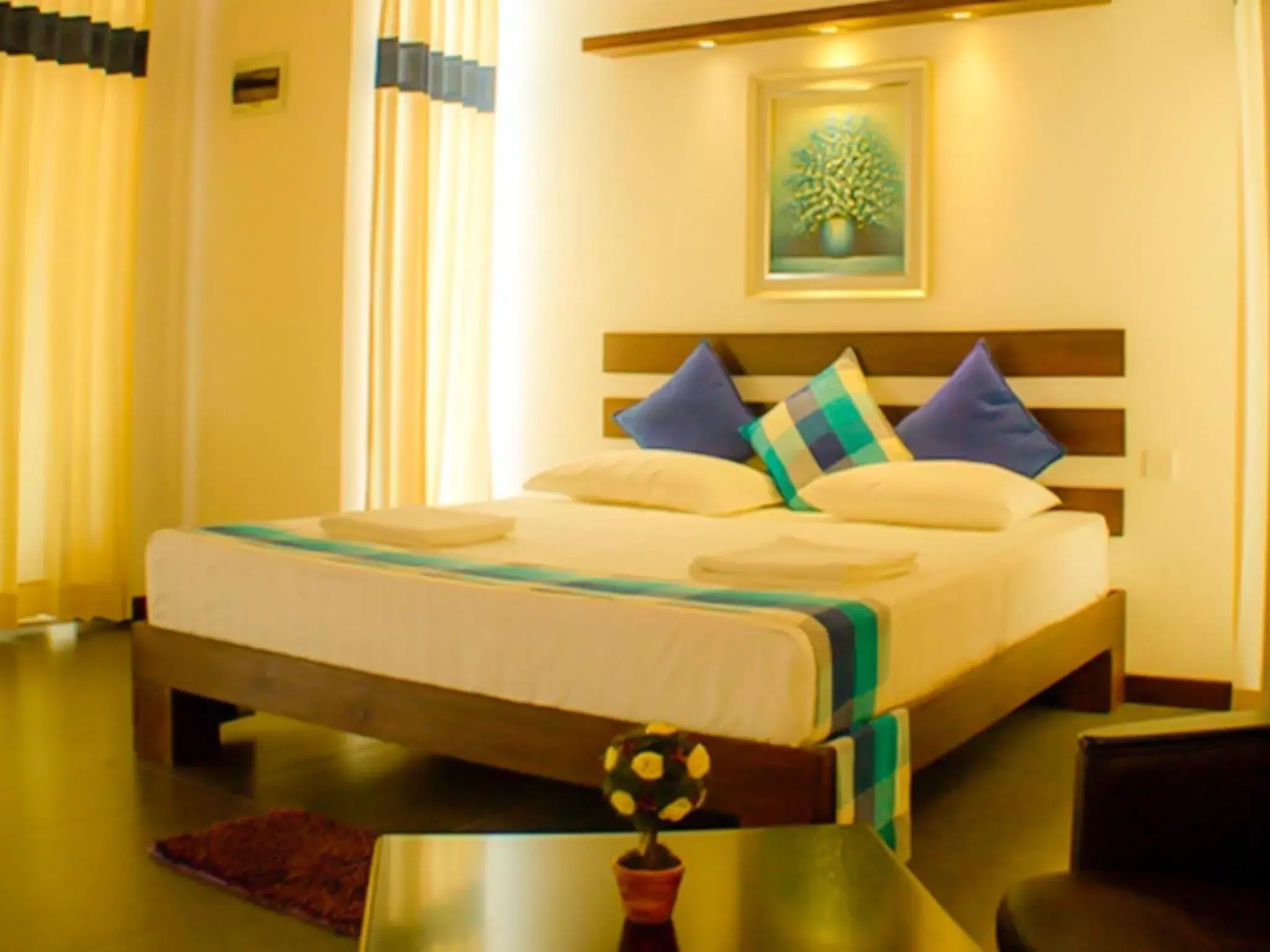Bedroom, Bed in Hotel Alakamanda