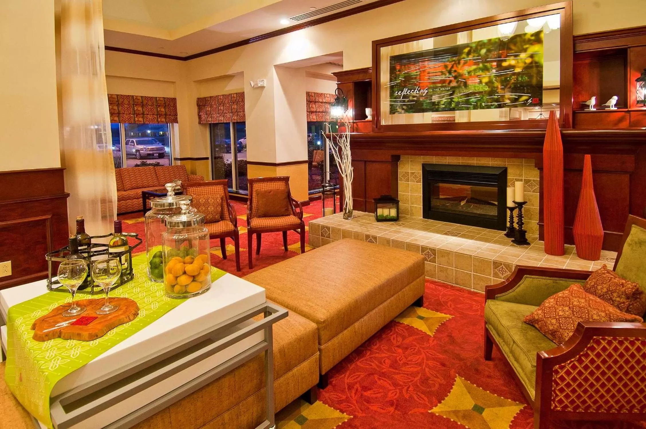 Lobby or reception in Hilton Garden Inn Starkville