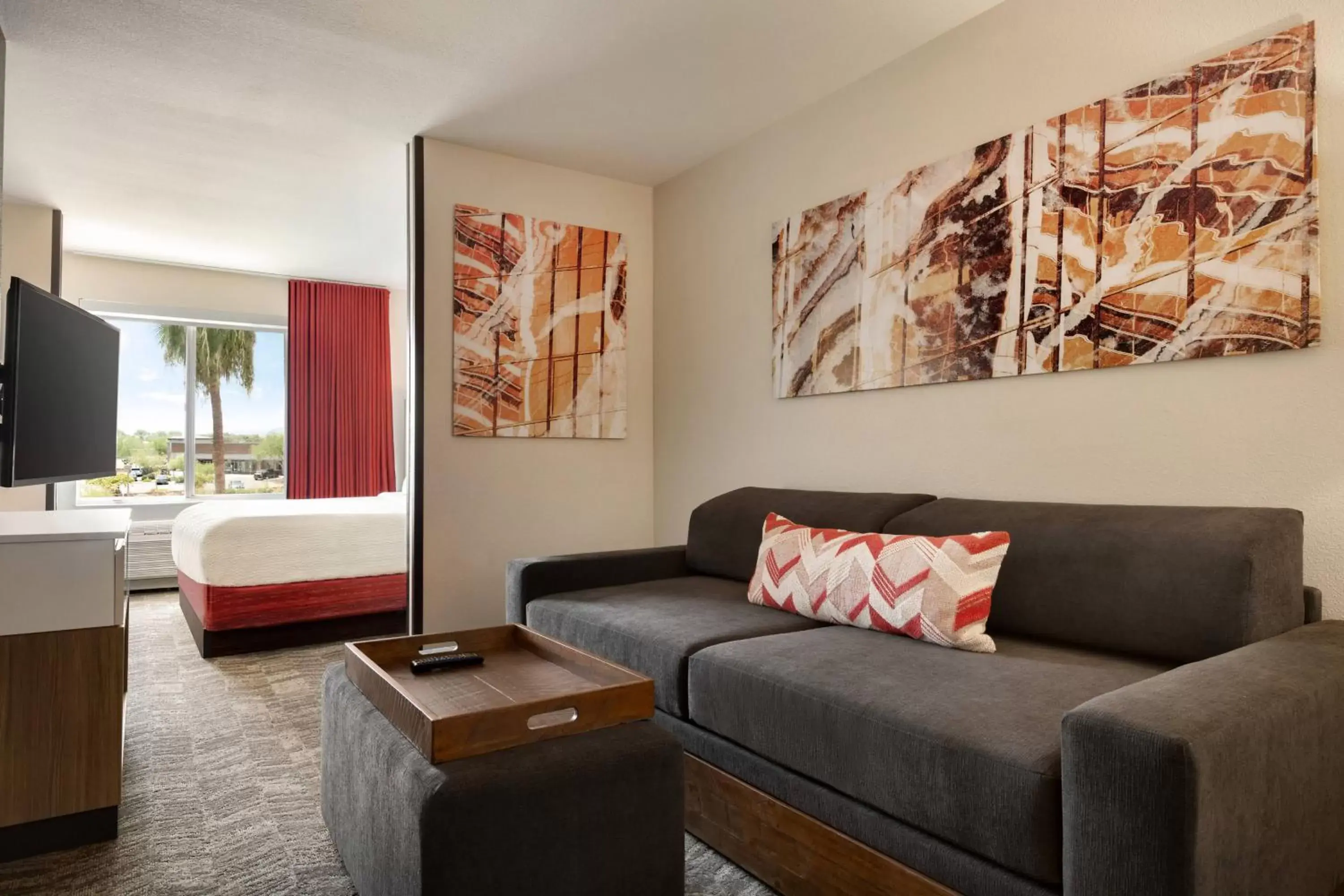 Living room, Seating Area in SpringHill Suites Phoenix Chandler/Fashion Center