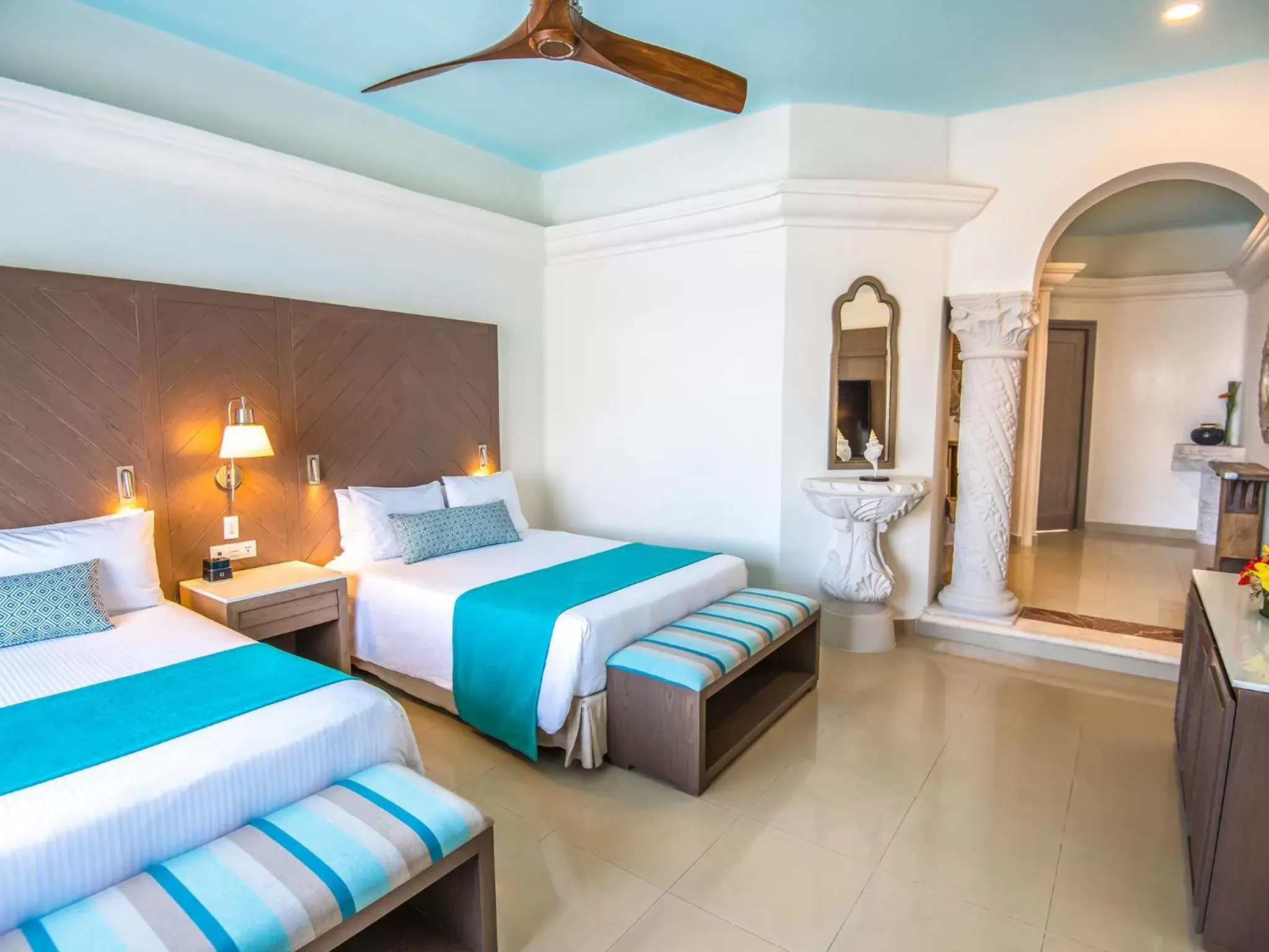 Bedroom, Bed in Wyndham Alltra Playa del Carmen Adults Only All Inclusive
