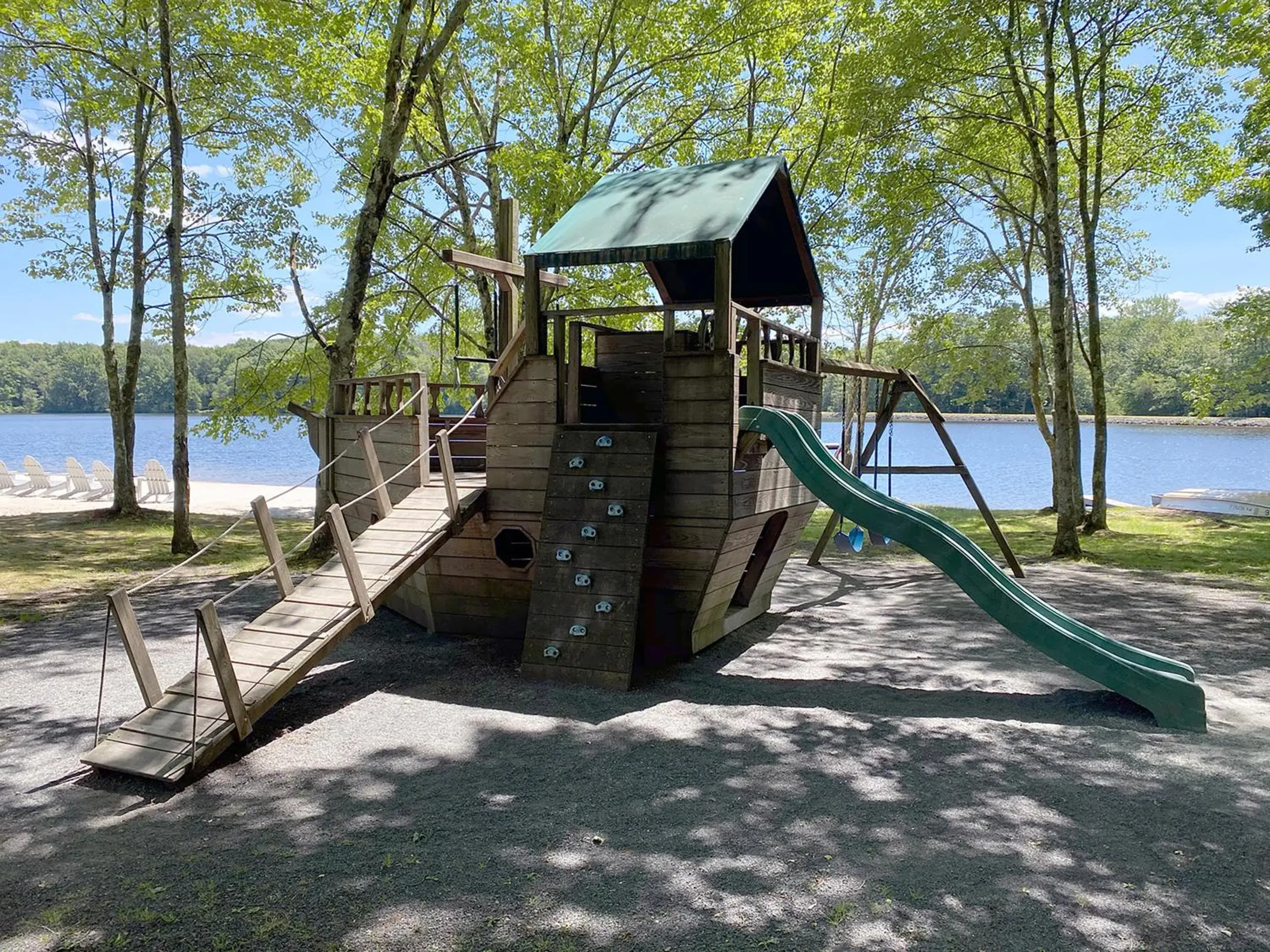 Natural landscape, Children's Play Area in Mountain Springs Lake Resort