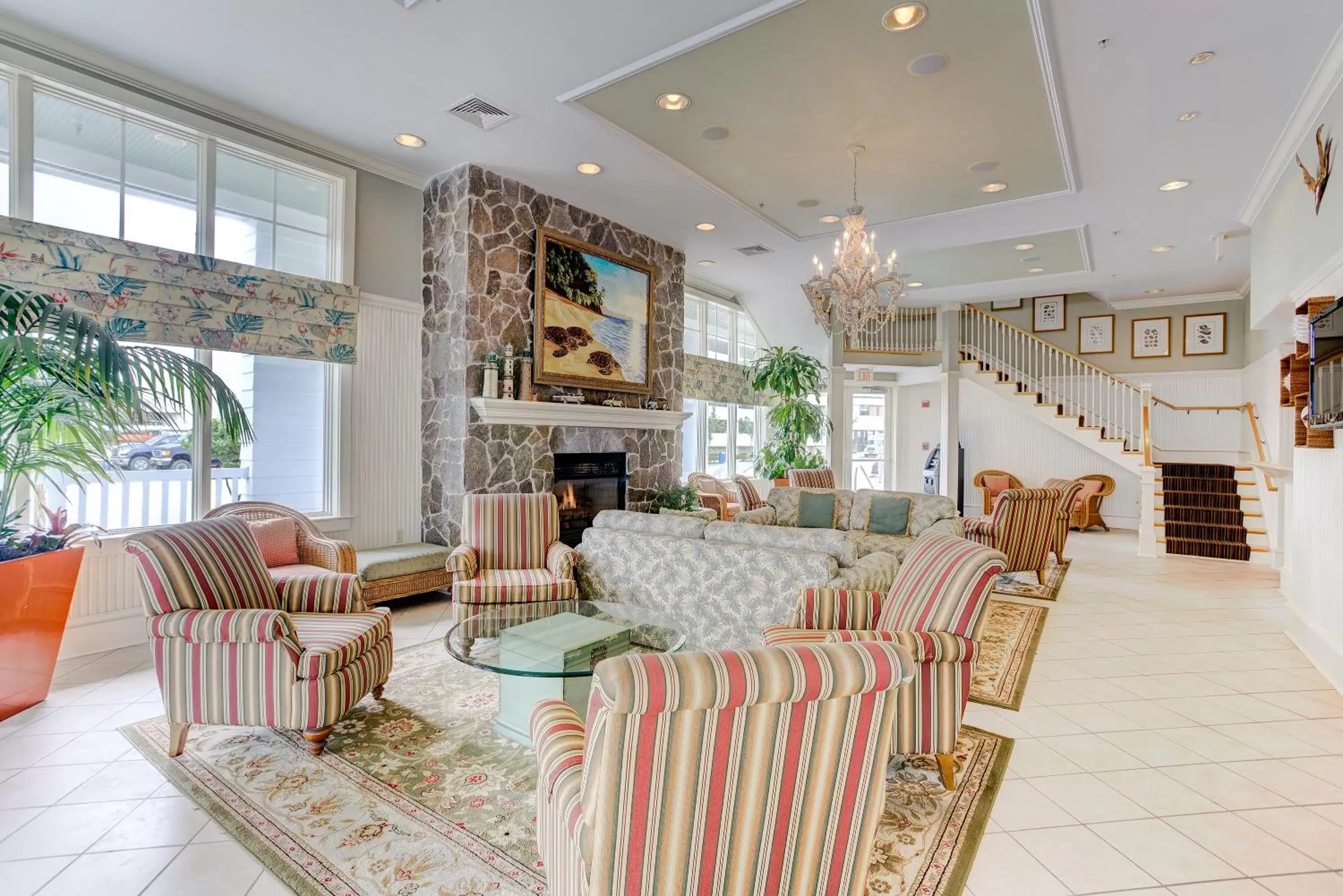 Lobby or reception, Lounge/Bar in Turtle Cay Resort