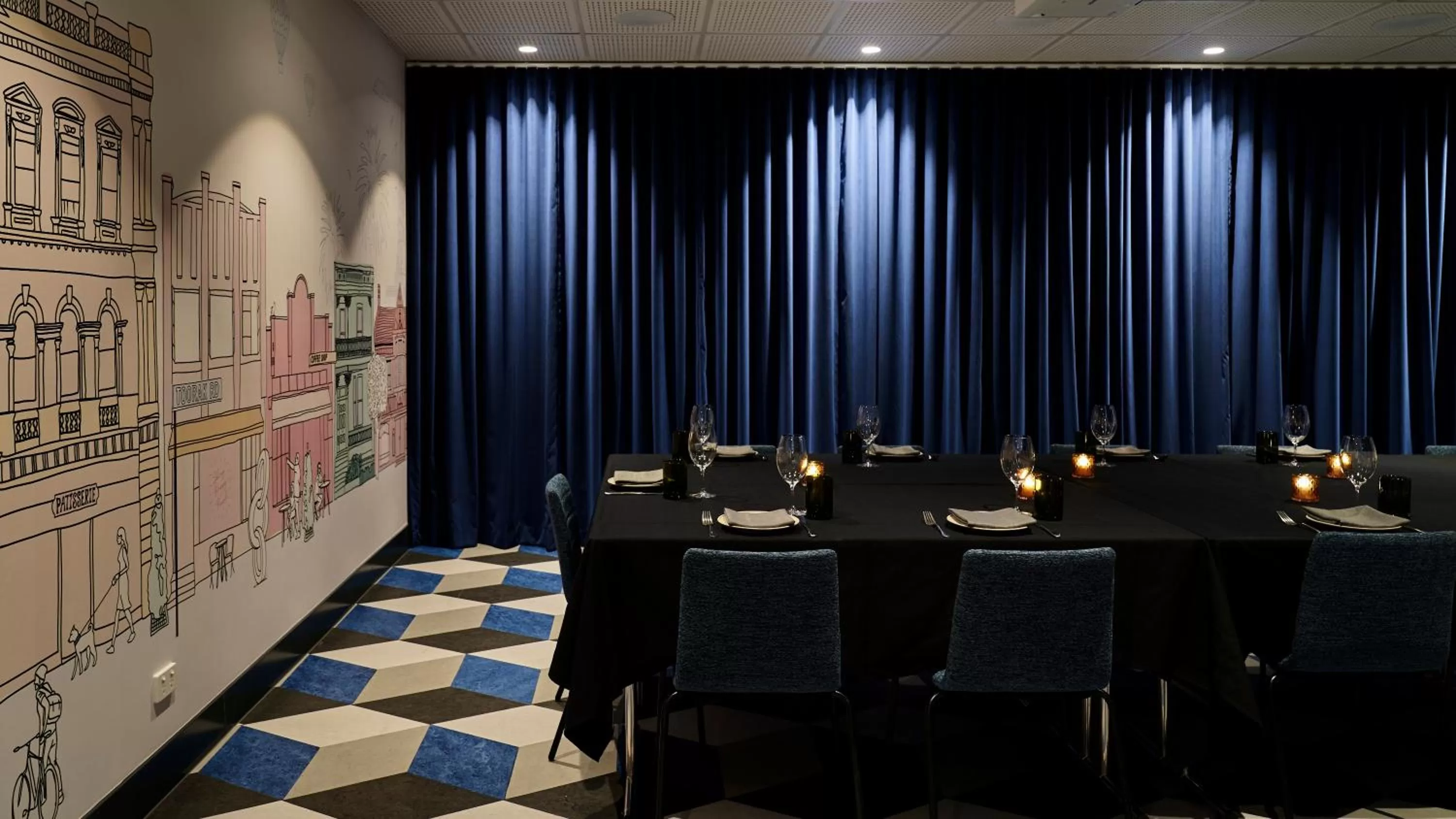 Meeting/conference room in Ovolo Melbourne South Yarra, a Wyndham Hotel