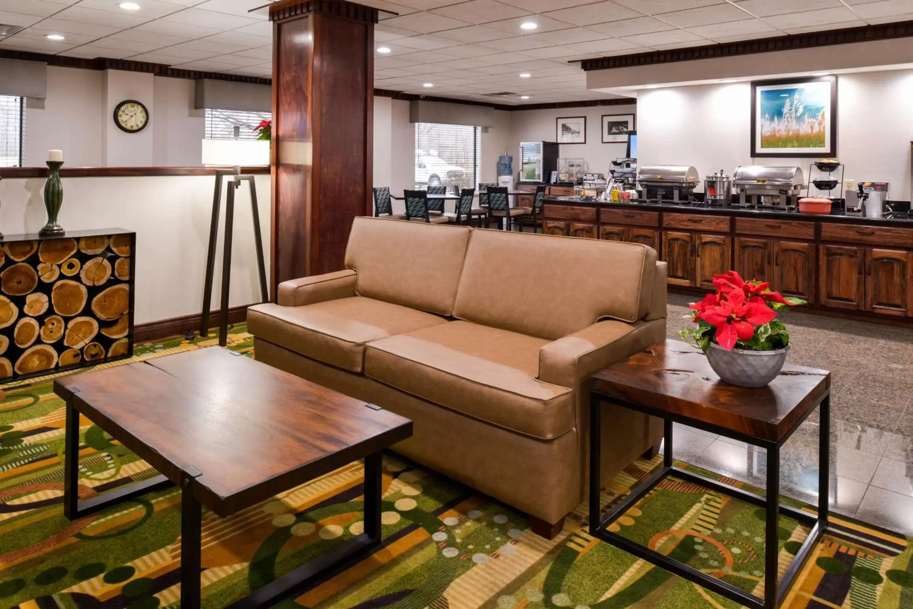 Lobby or reception in Best Western Big Spring Lodge