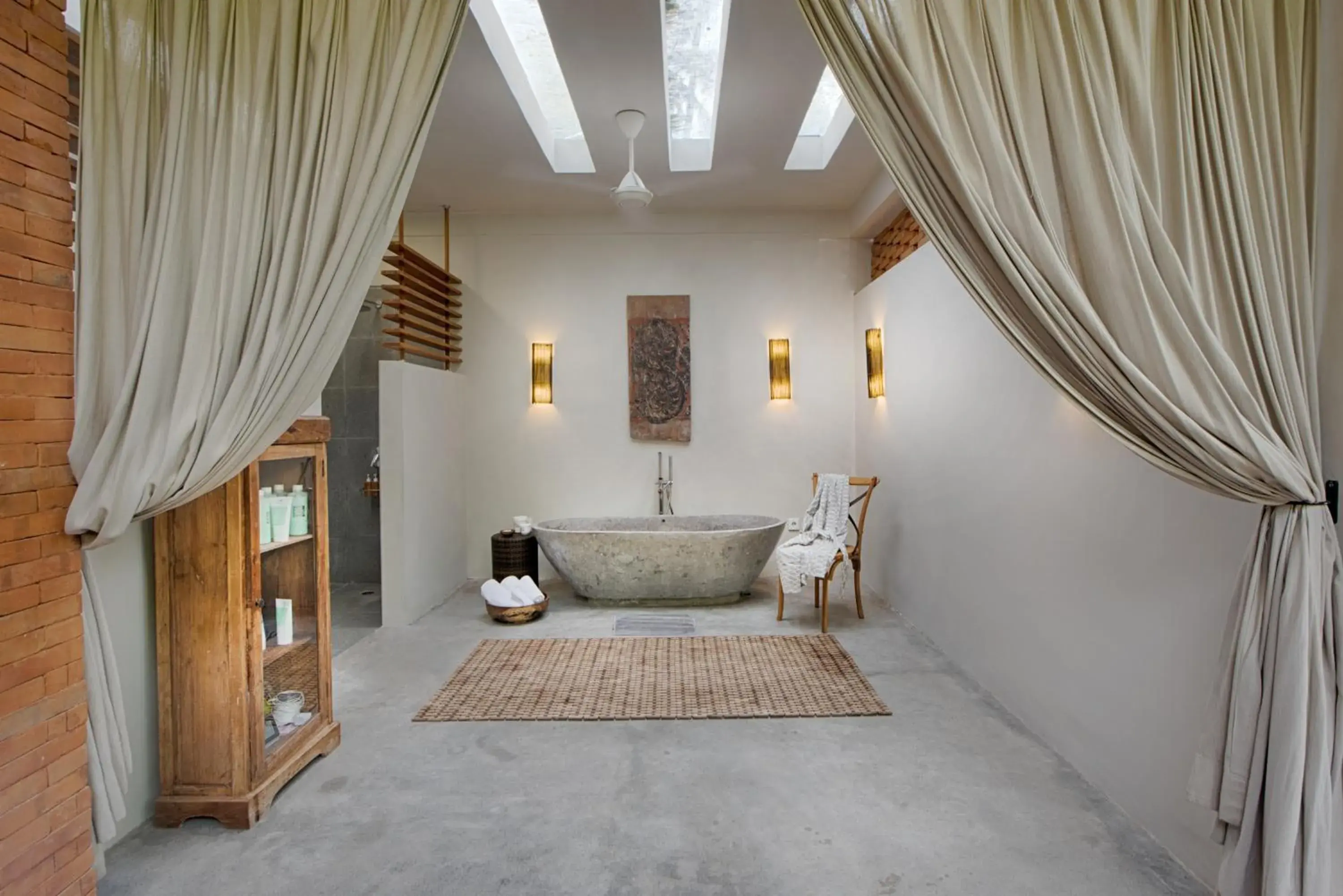 Spa and wellness centre/facilities, Seating Area in Temuku Villas Ubud - CHSE Certified