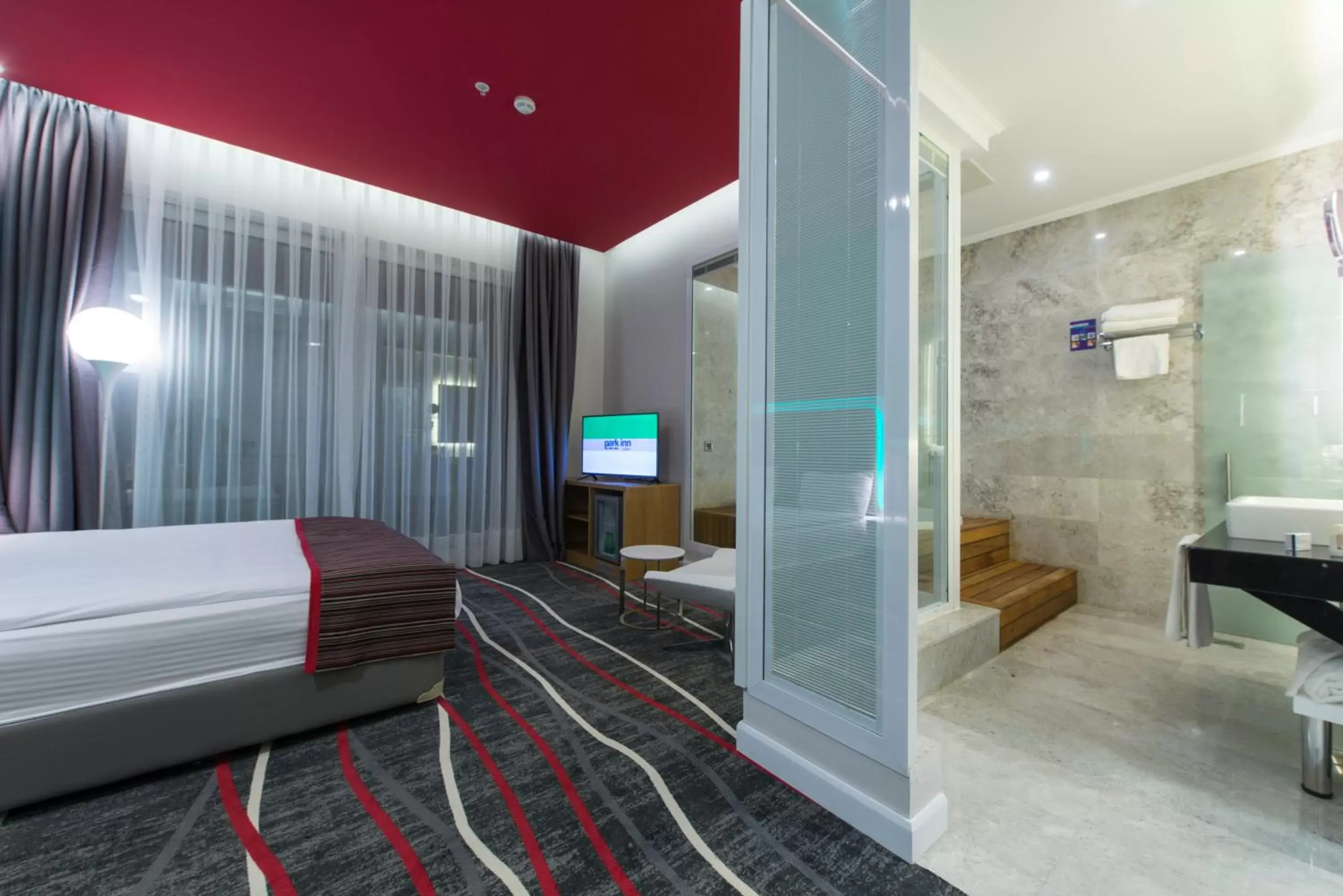 Bathroom in Park Inn by Radisson Ankara Cankaya