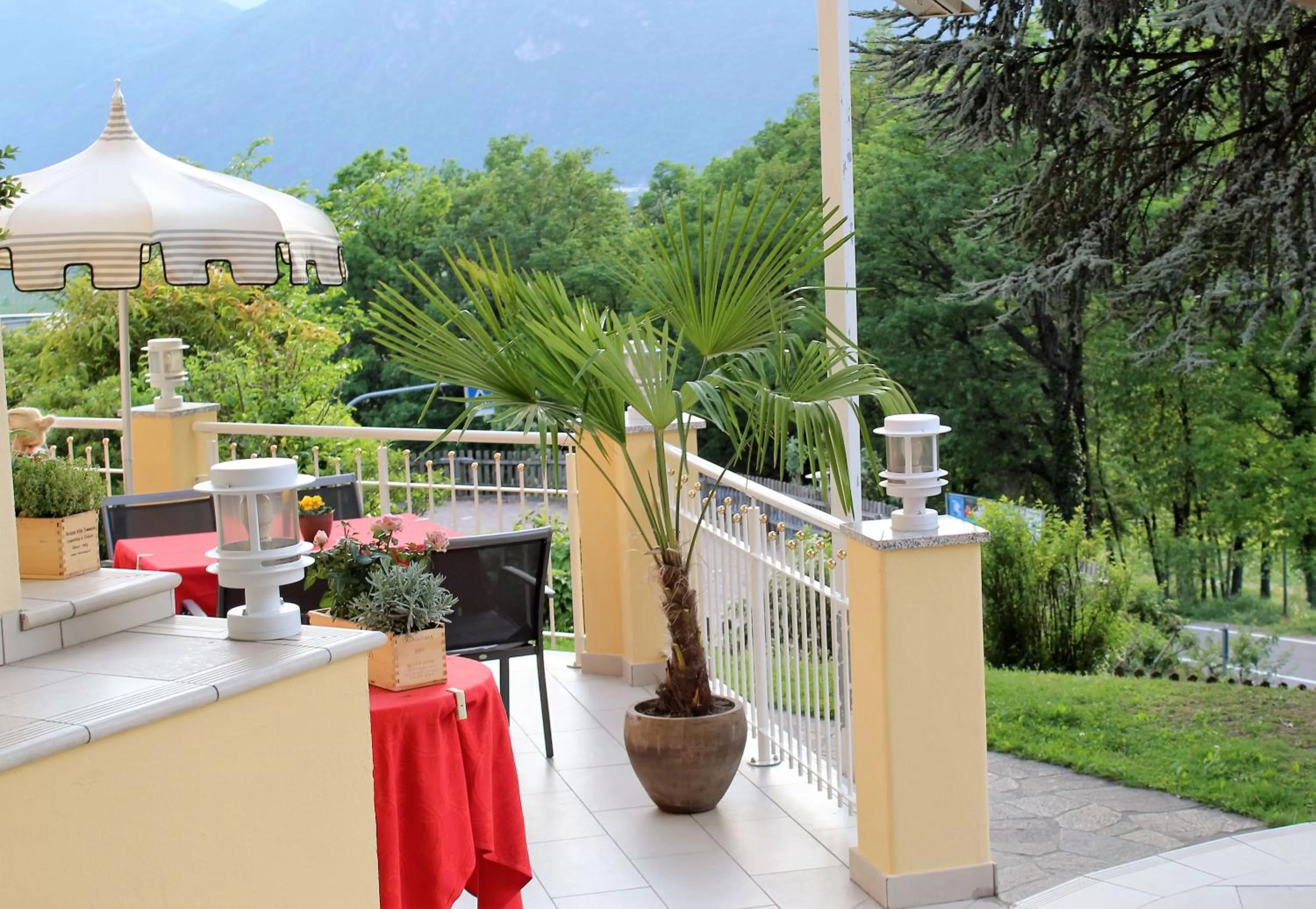 Balcony/Terrace in Gartenresidence Stephanie by Hotel Rotwand
