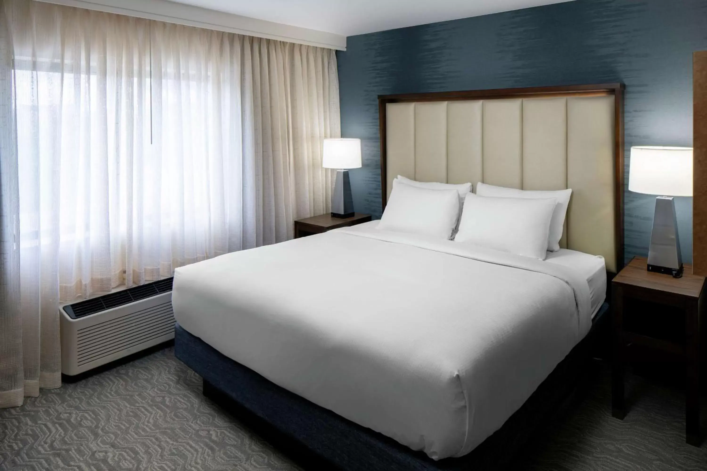 Bed in DoubleTree by Hilton Nashua