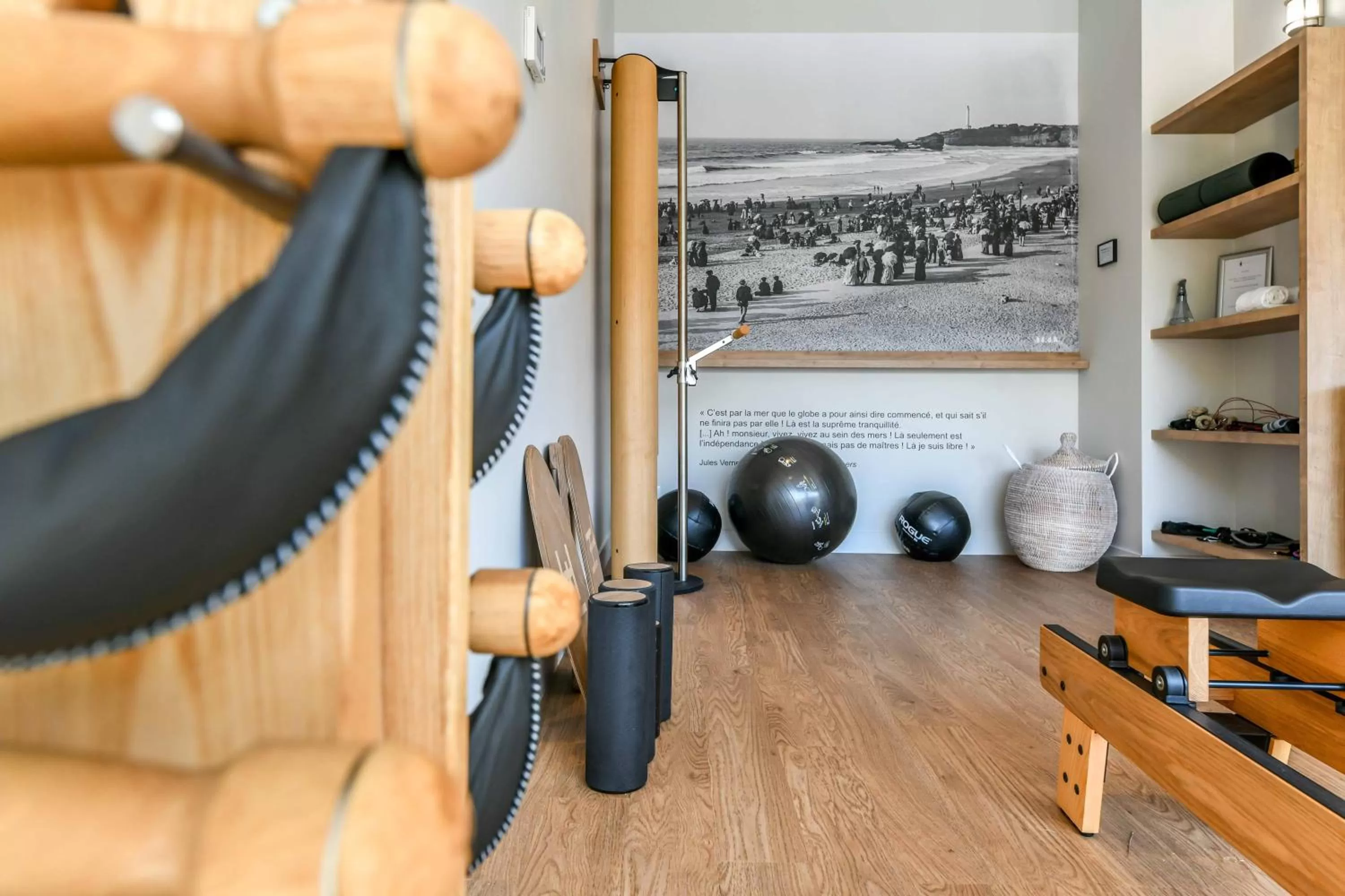 Fitness centre/facilities in Hôtel Jules Verne Biarritz