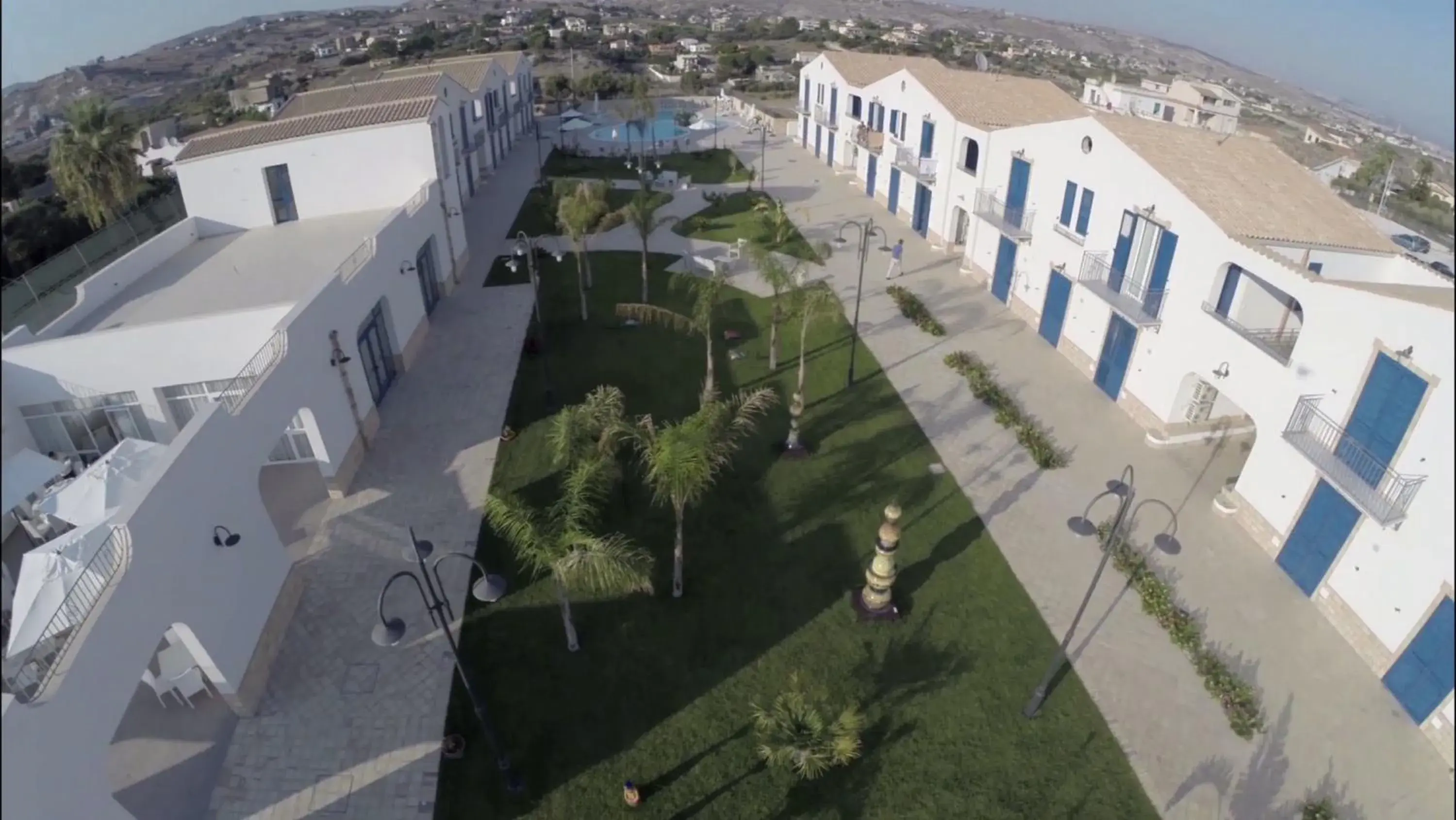 Bird's eye view in Scala Dei Turchi Resort Bird's eye view in Scala Dei Turchi Resort