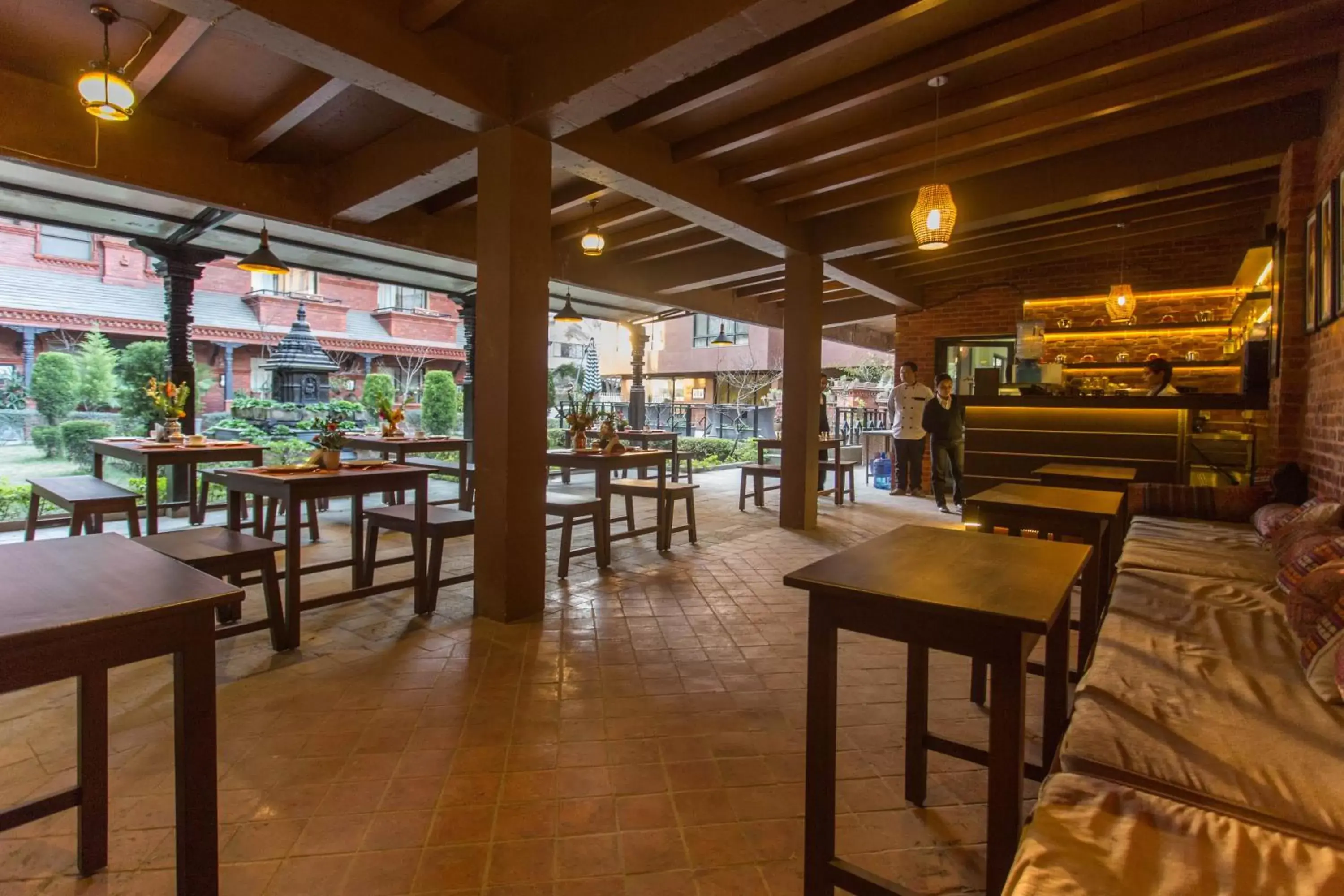 Communal kitchen, Restaurant/Places to Eat in Hotel Siddhi Manakamana