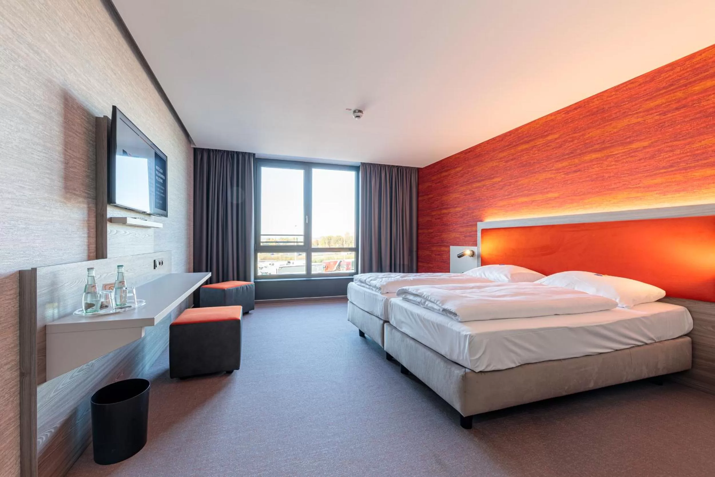 Bedroom, Bed in Hotel am Rüssel