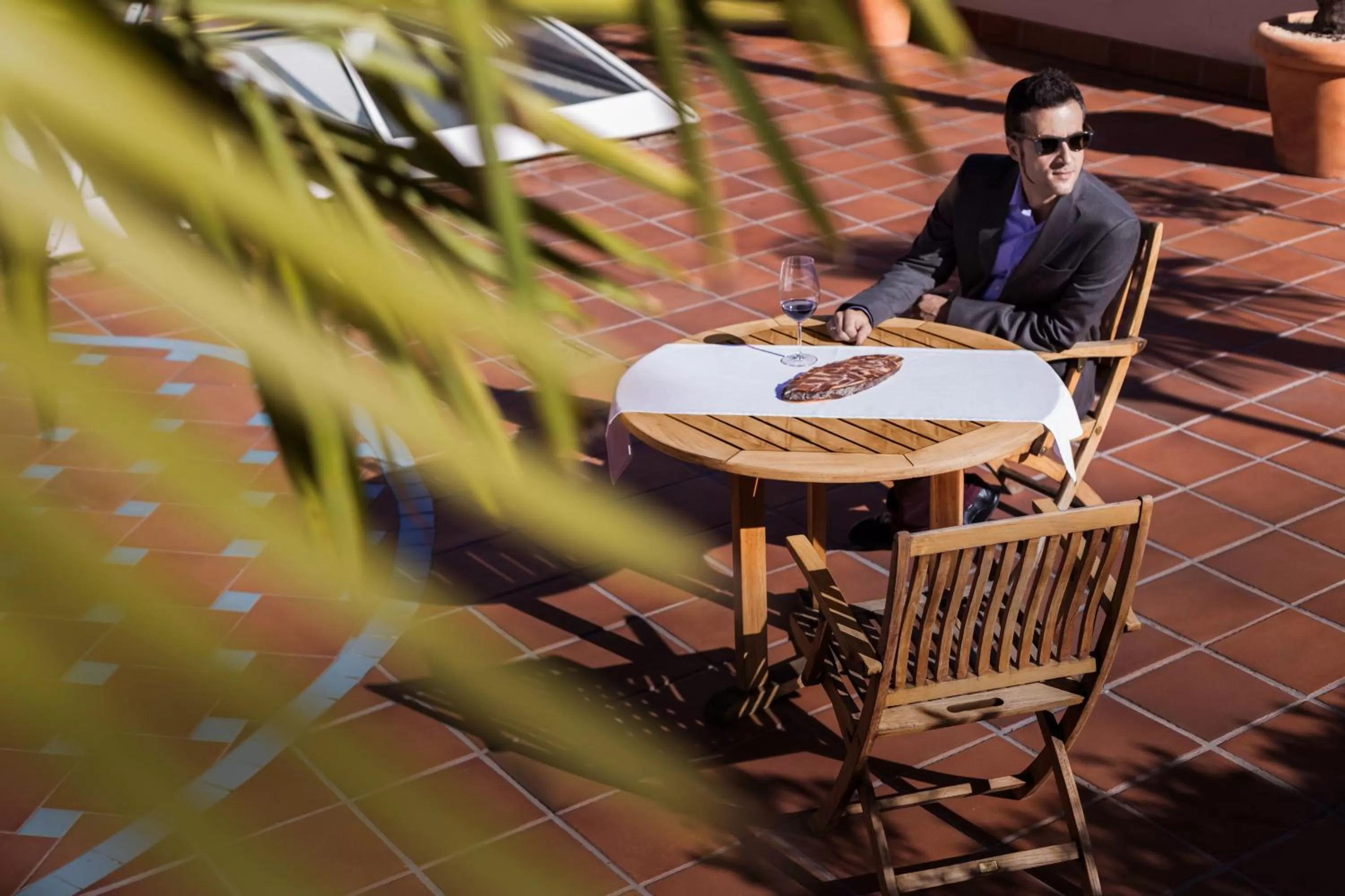 Balcony/Terrace in Pullman Madrid Airport & Feria