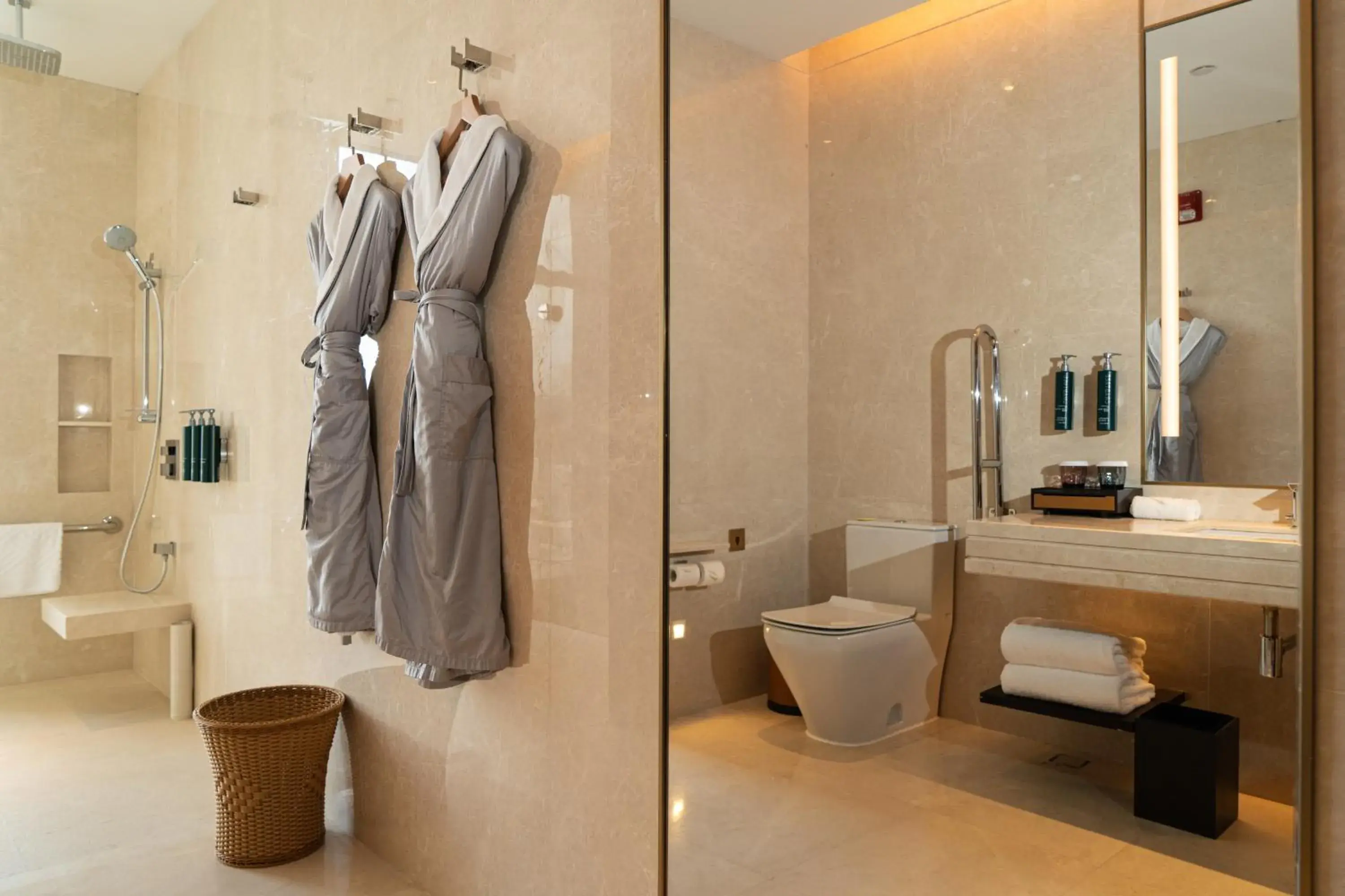 Toilet, Bathroom in Hilton Lanzhou City Center