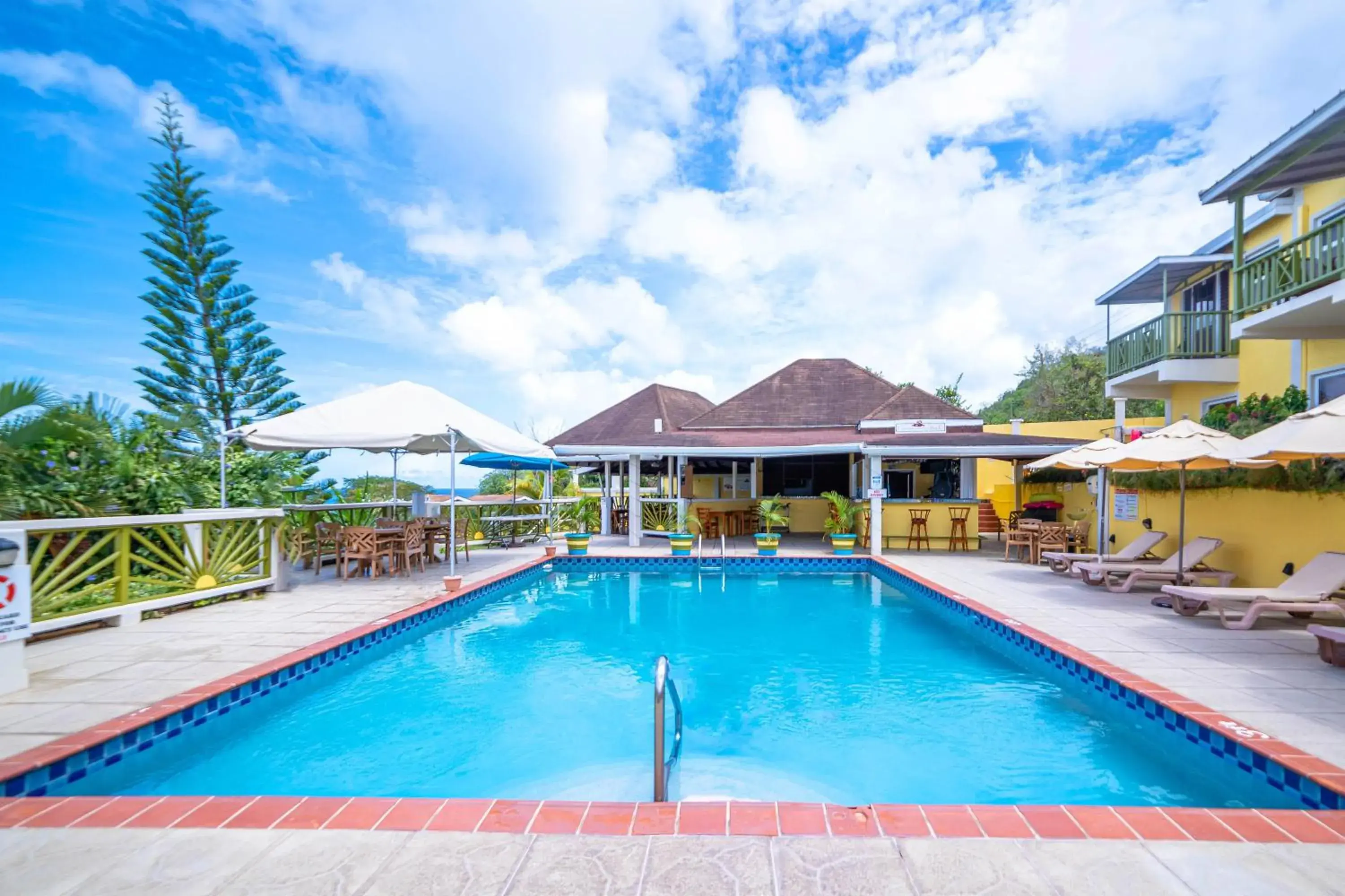 Property building, Swimming Pool in Grooms Beach Villa & Resort