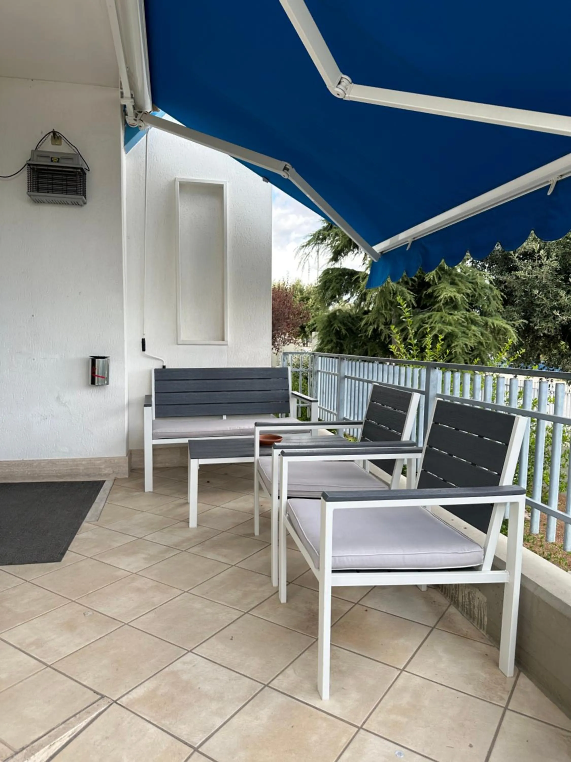 Patio in Hotel Airone