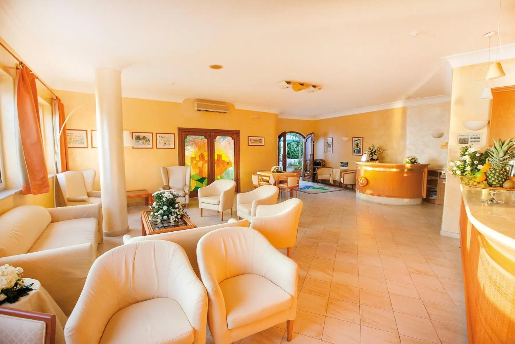 Living room in Hotel Capizzo