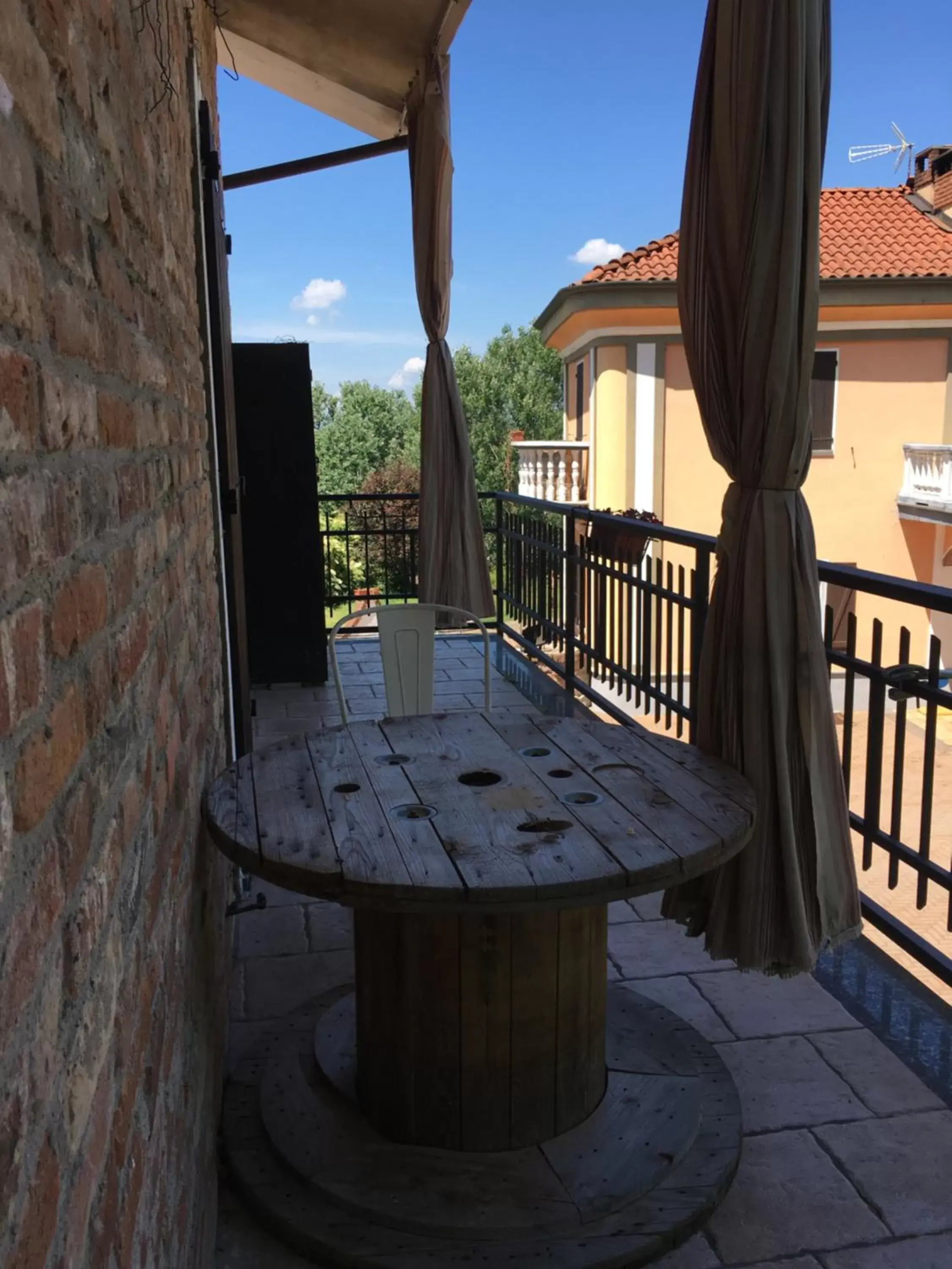 Balcony/Terrace in B&B La Villarella dei Tulipani