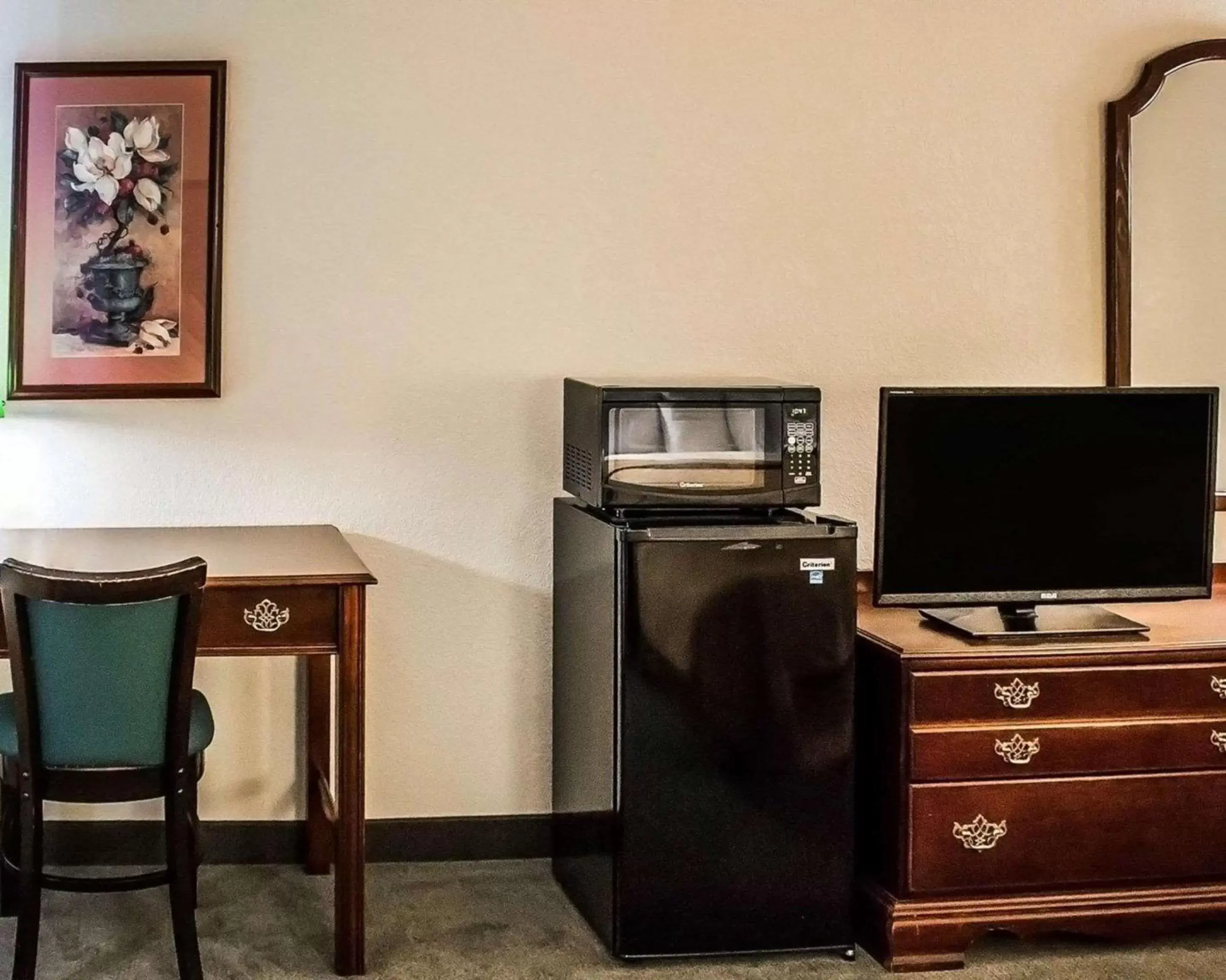 Photo of the whole room, TV/Entertainment Center in Quality Inn & Suites Bellville - Mansfield