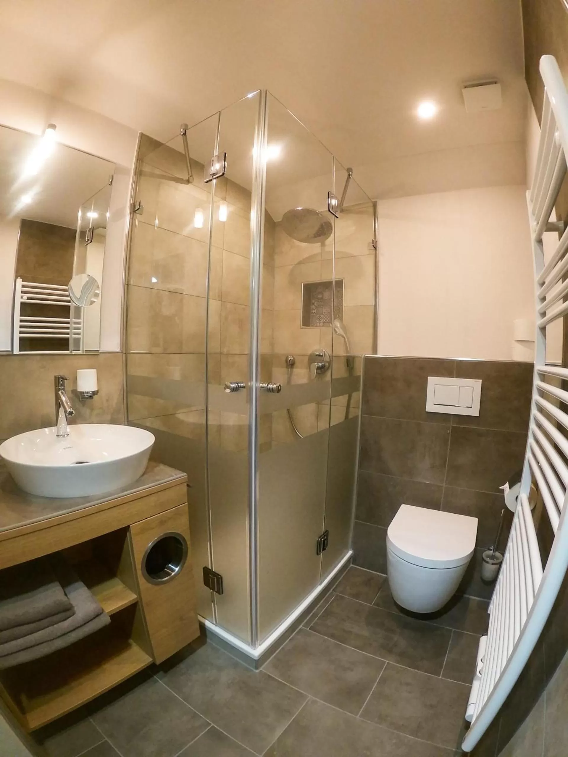 Bathroom in Hotel Waldblick