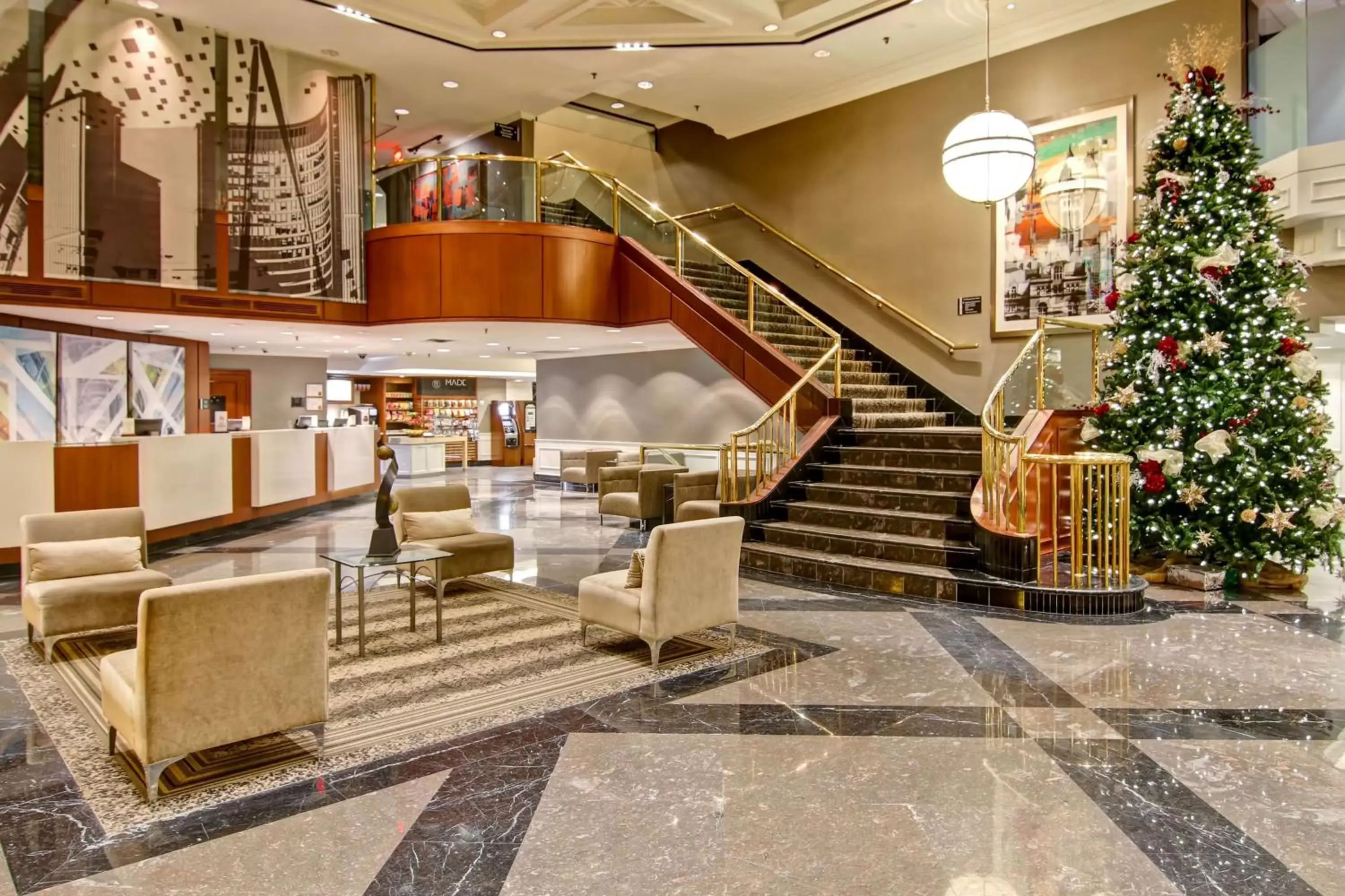 Lobby or reception, Lobby/Reception in DoubleTree by Hilton Toronto Downtown