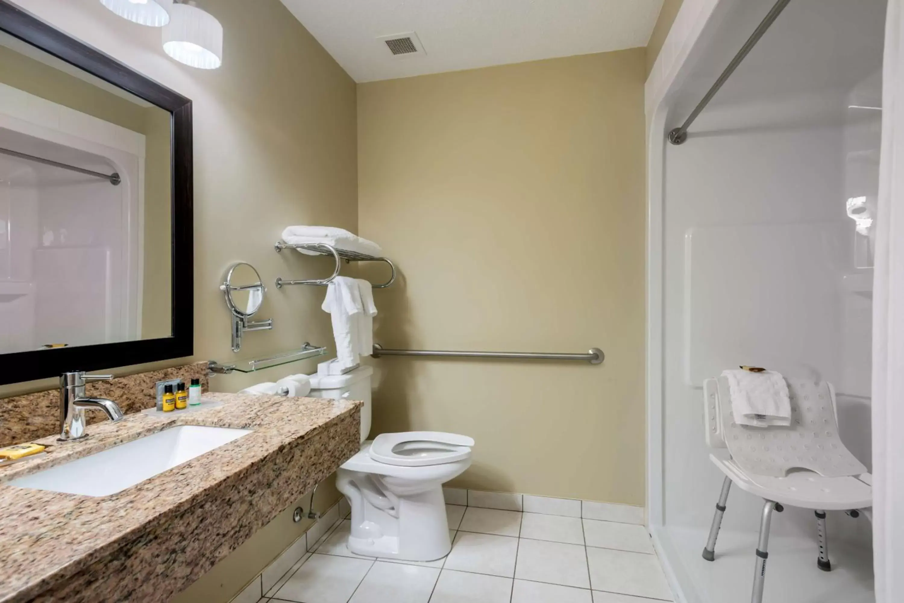 Bathroom in Best Western Plus Red Deer Inn & Suite