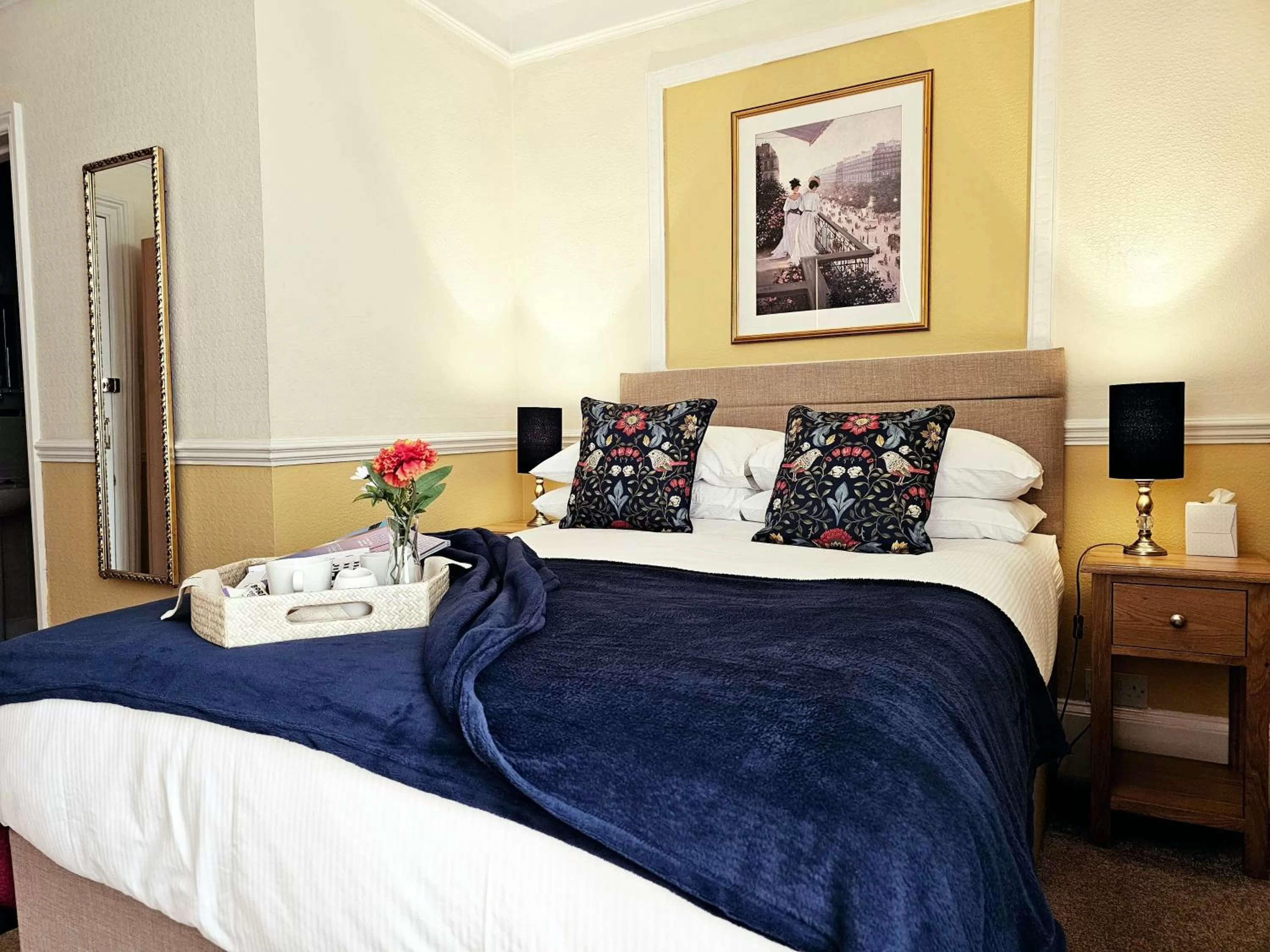 Bedroom, Bed in Melba House