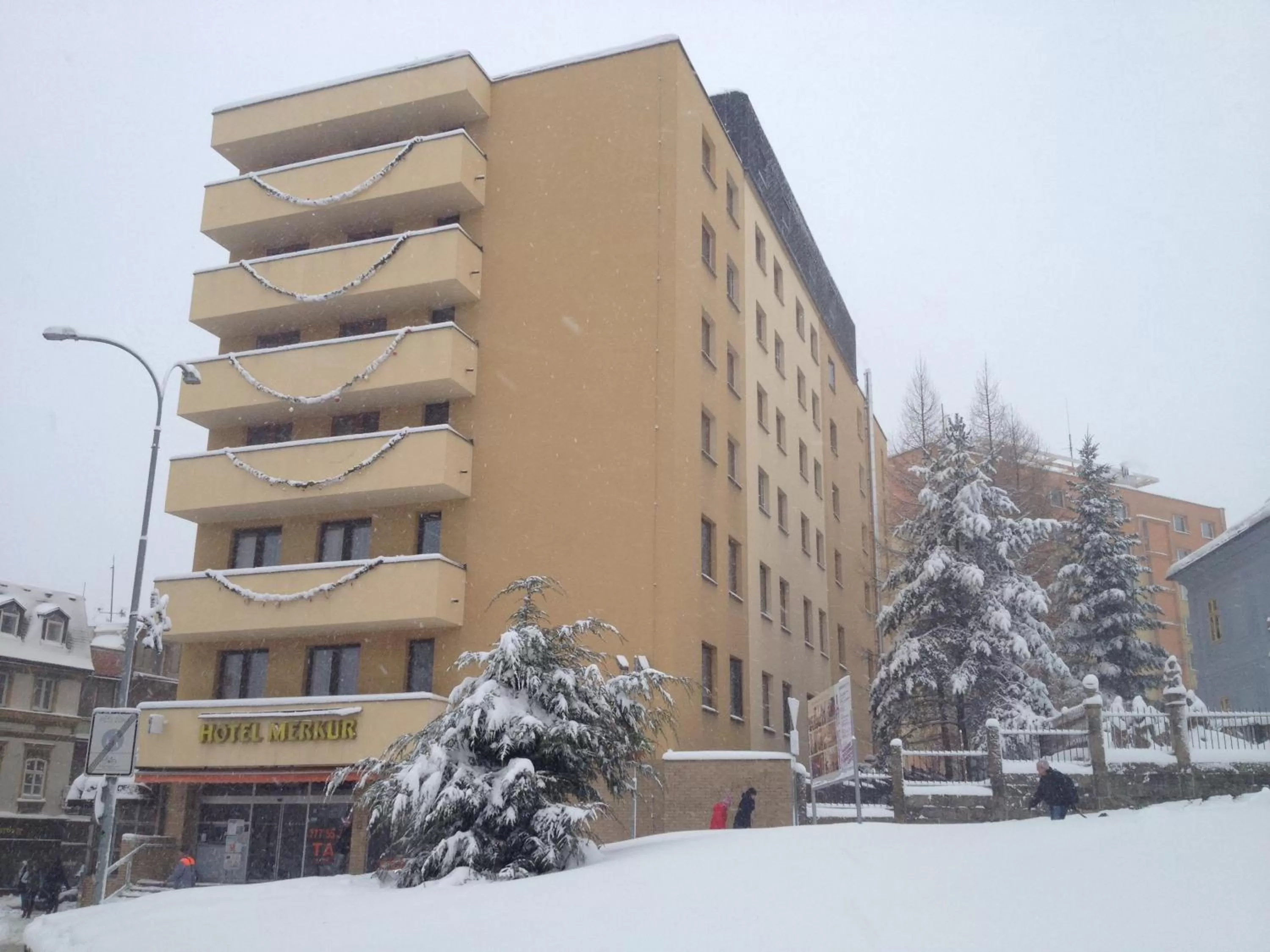 Winter in Hotel Merkur - Jablonec nad Nisou
