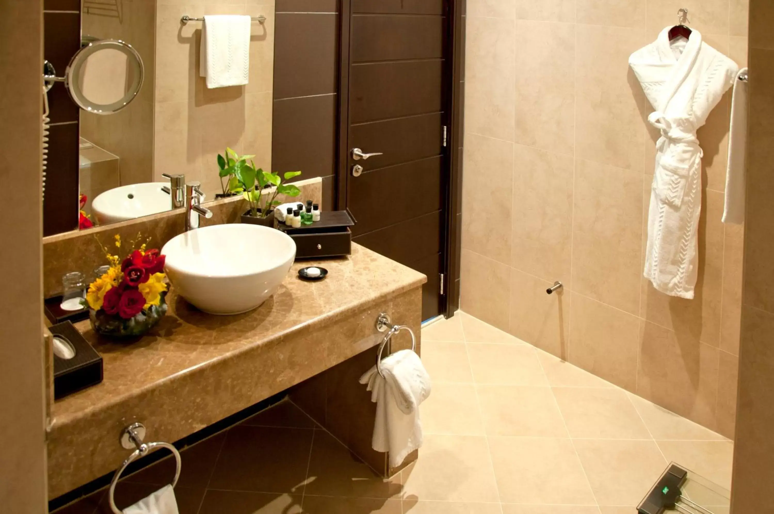 Bathroom in Cristal Hotel Abu Dhabi