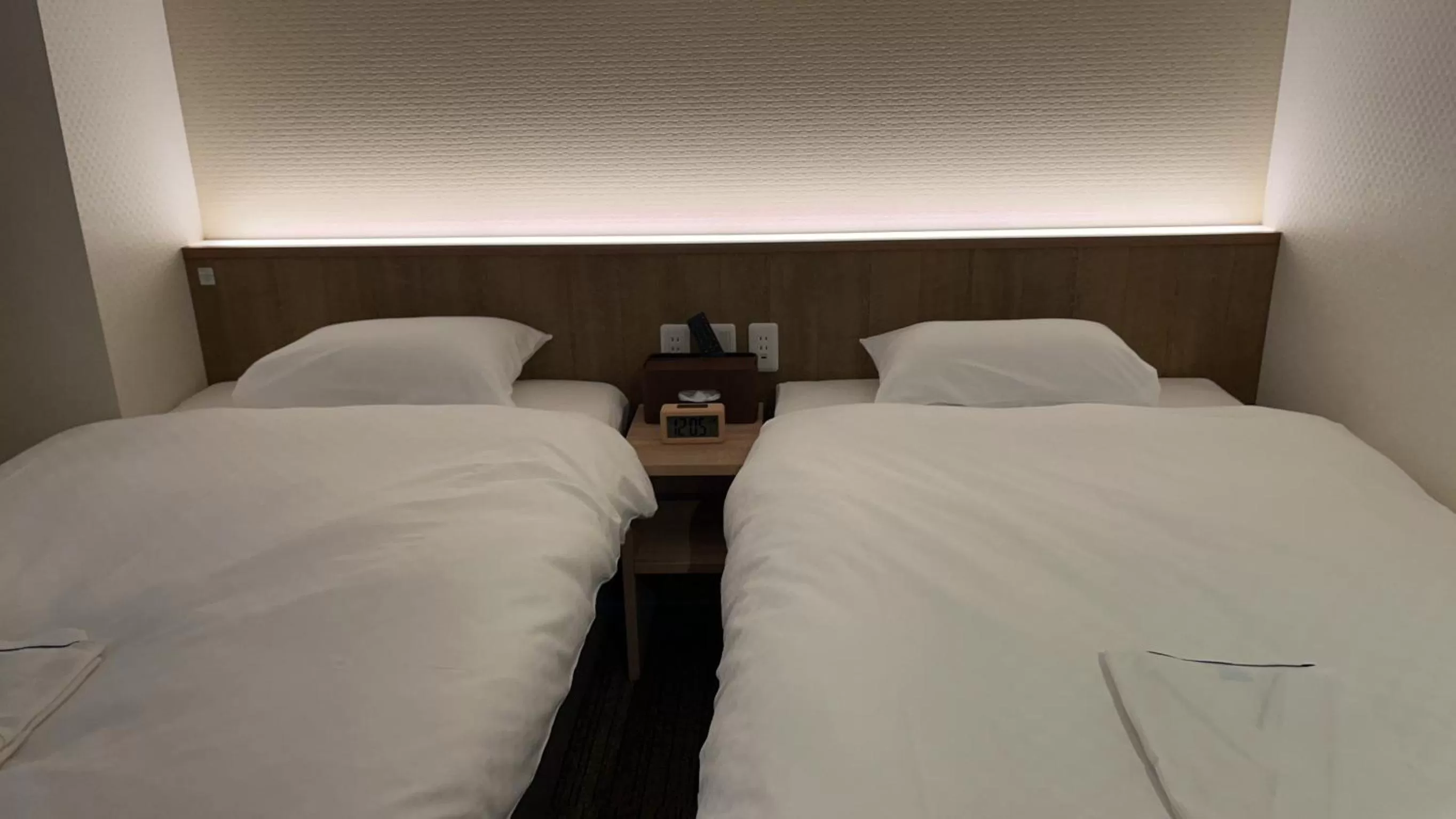 Photo of the whole room, Bed in Waka Kyoto Kawaramachi Hotel