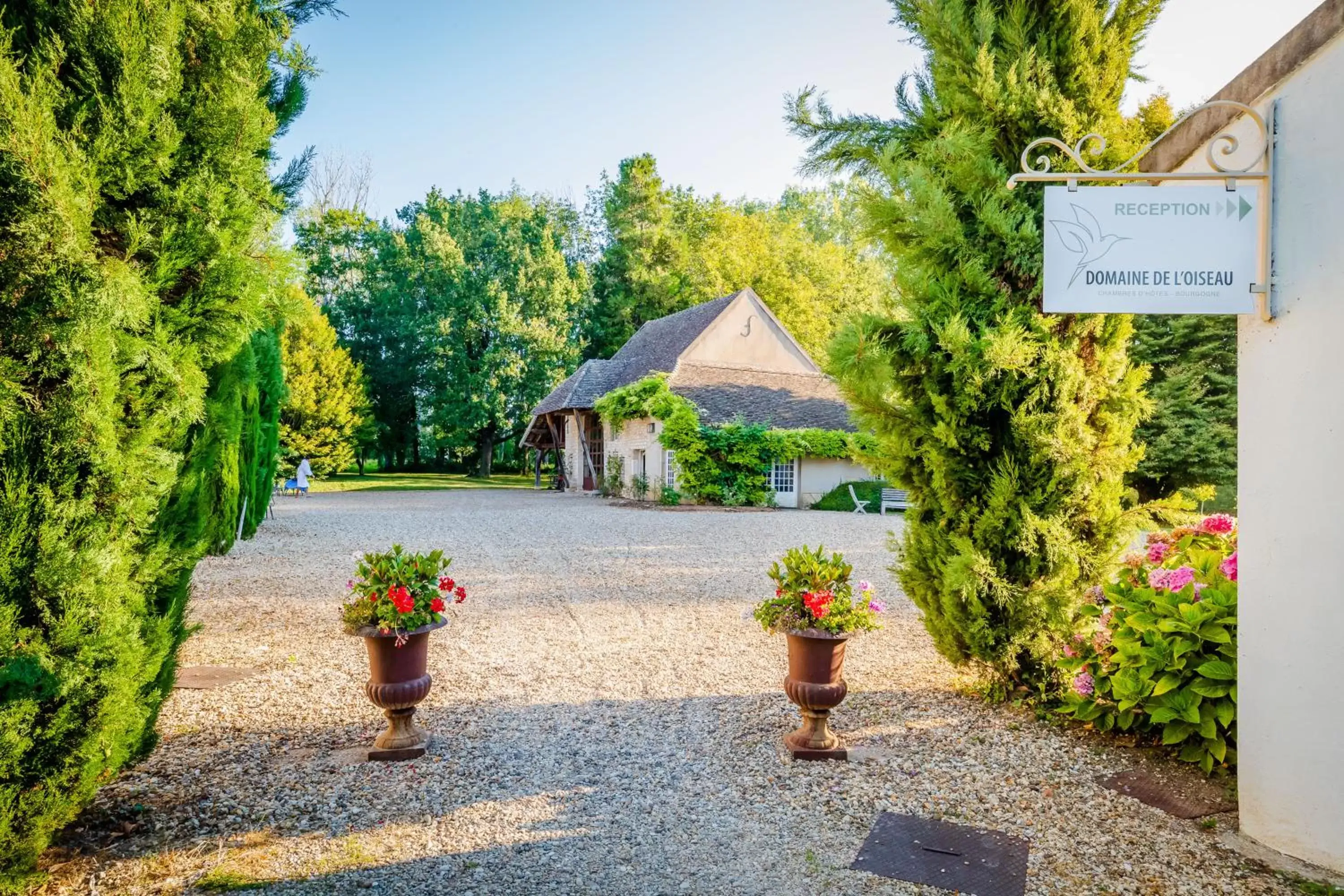 Inner courtyard view, Property Building in Domaine De L´Oiseau