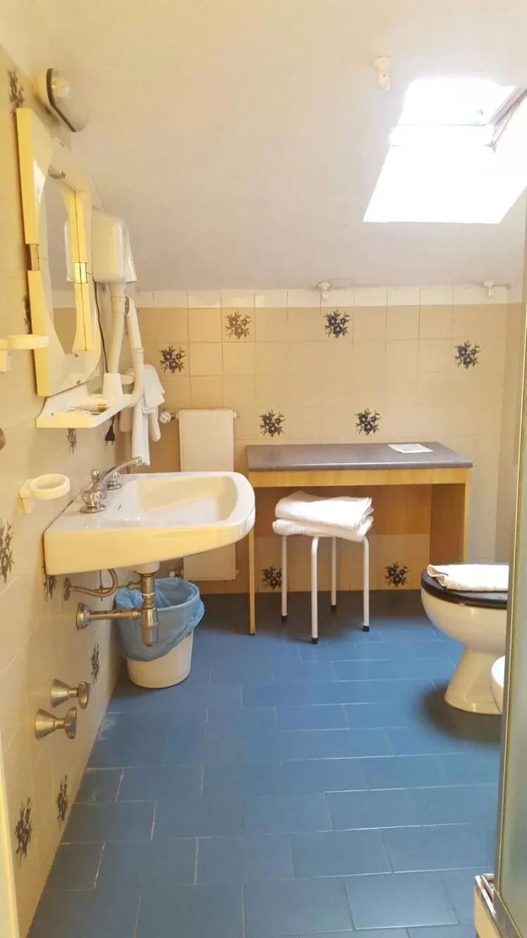 Toilet in Albergo Savoia