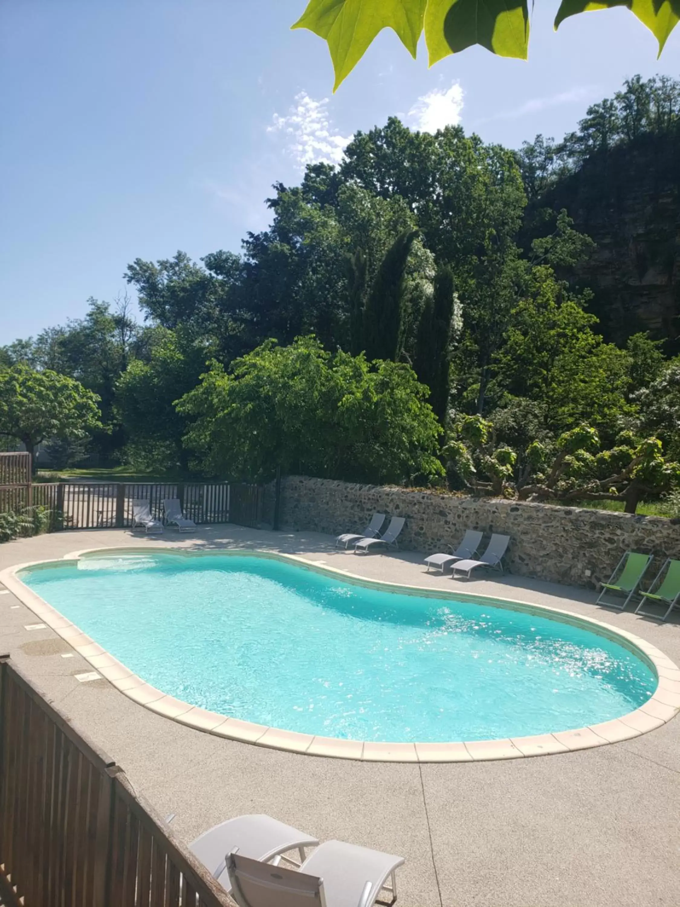 Swimming Pool in Le Moulin D'onclaire Camping et chambres d'hôtes