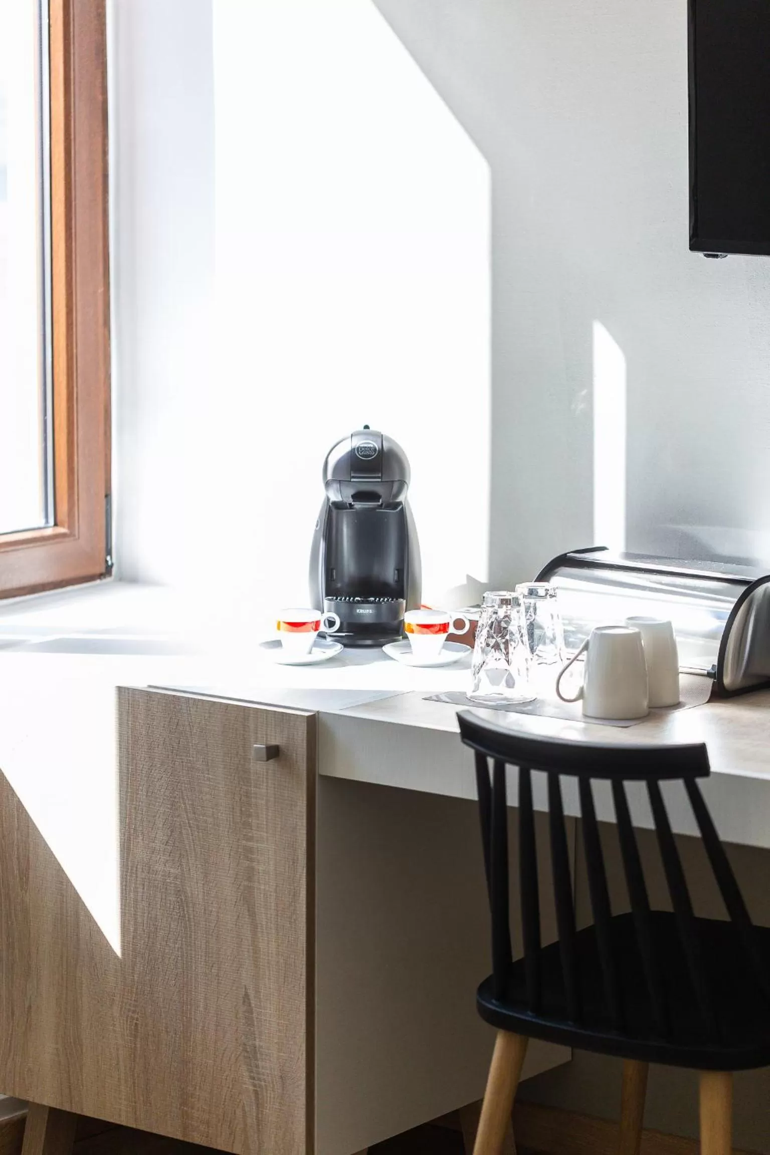 Coffee/tea facilities in Ark 68 City Rooms