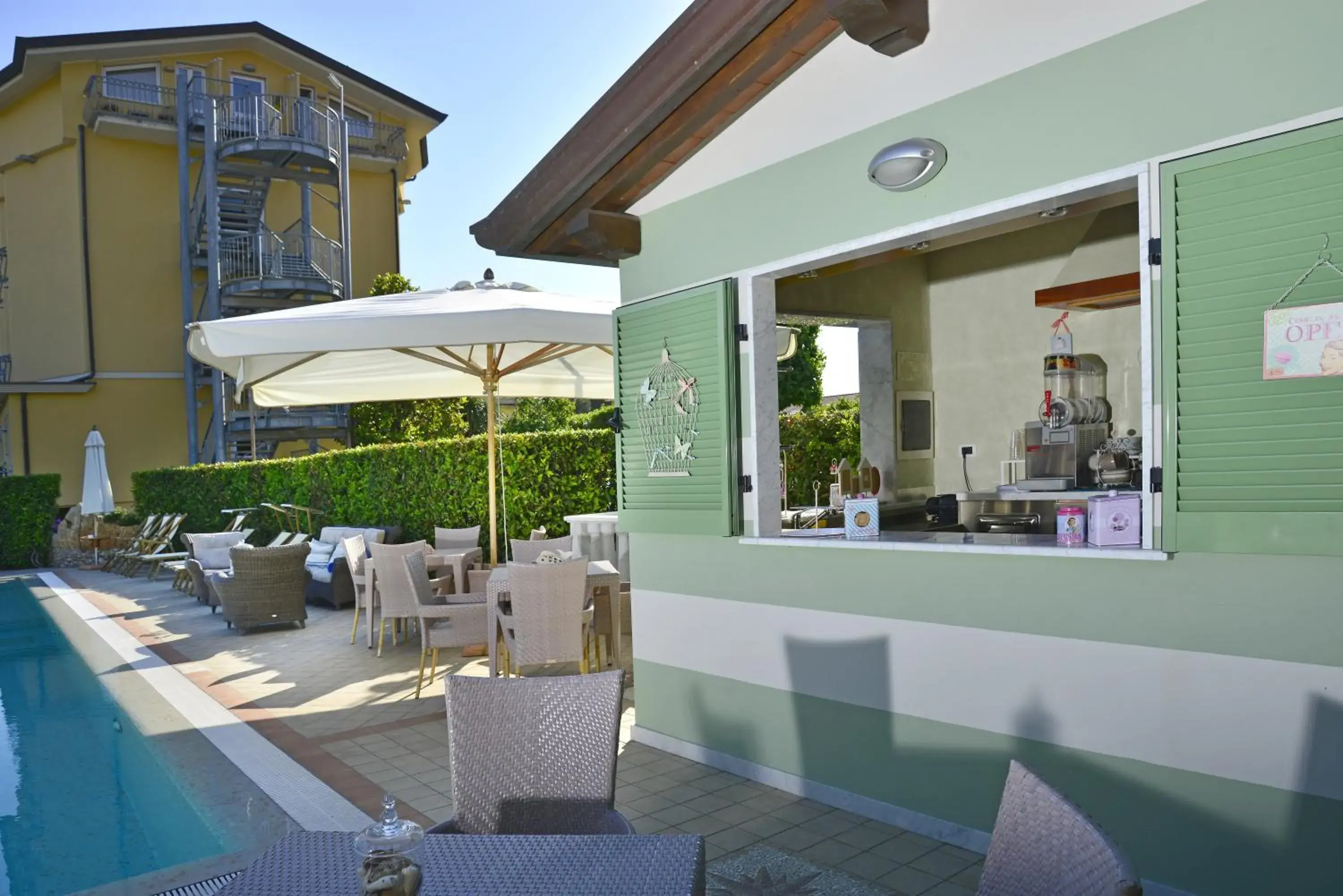 Restaurant/places to eat in Hotel Villa Tiziana